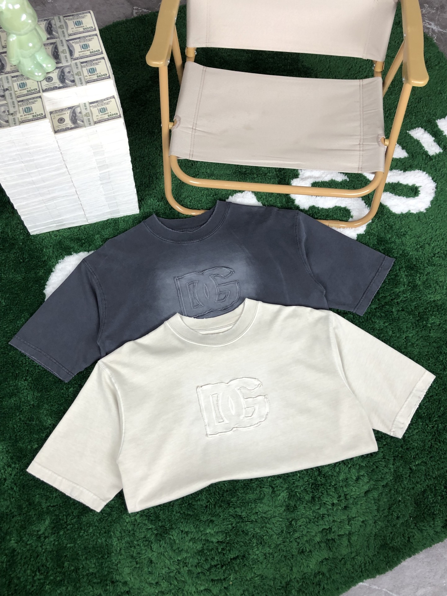  🆕杜嘉班纳D&G🆕 2024新款 重磅秋冬T恤🏖，官网同步 原版1-1复、洗水割烂工艺 ，做工精细无可