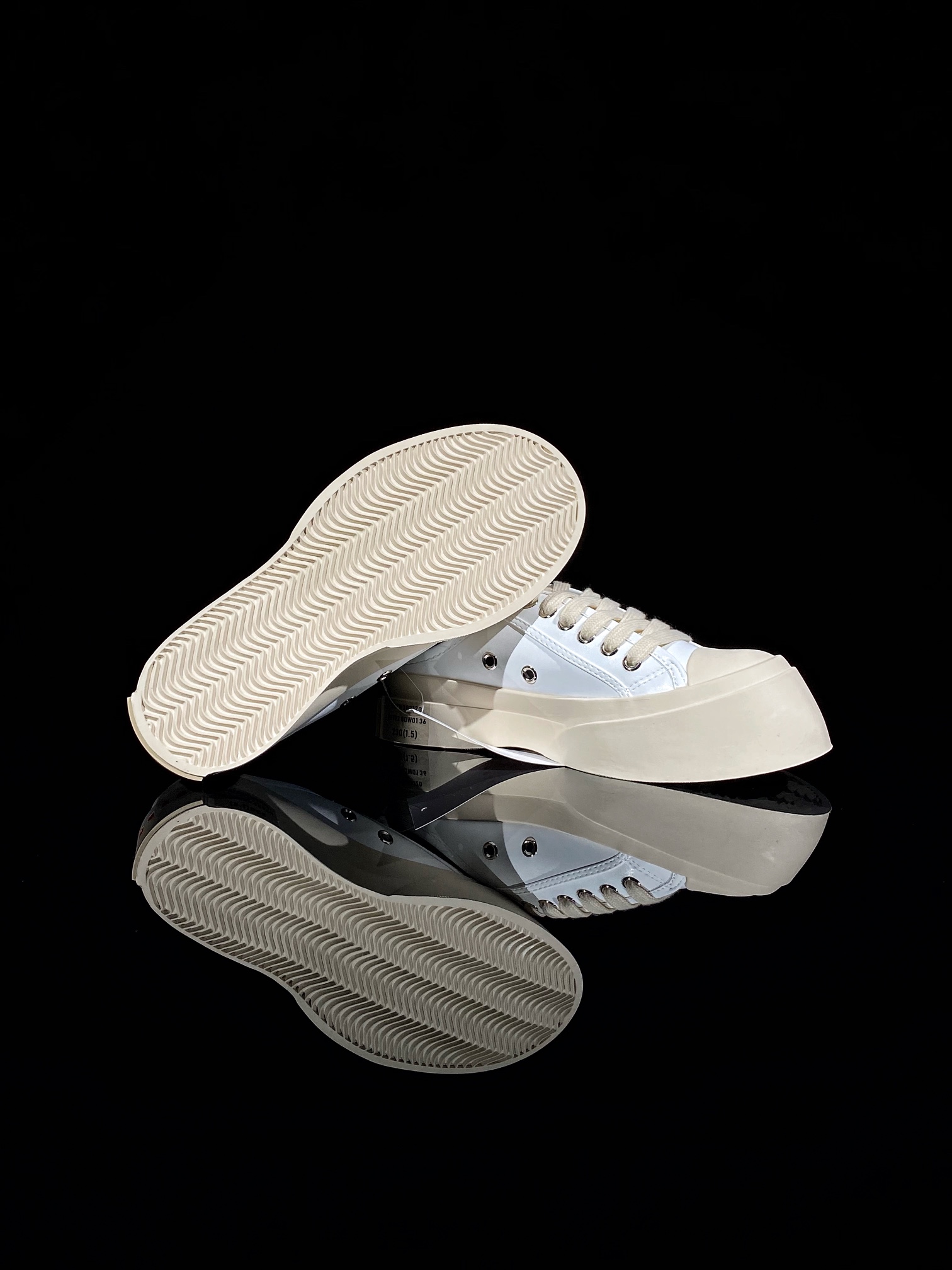 In stock Guangdong high version Marni Pablo Leather Mary Jane Sneaker Italian luxury brand