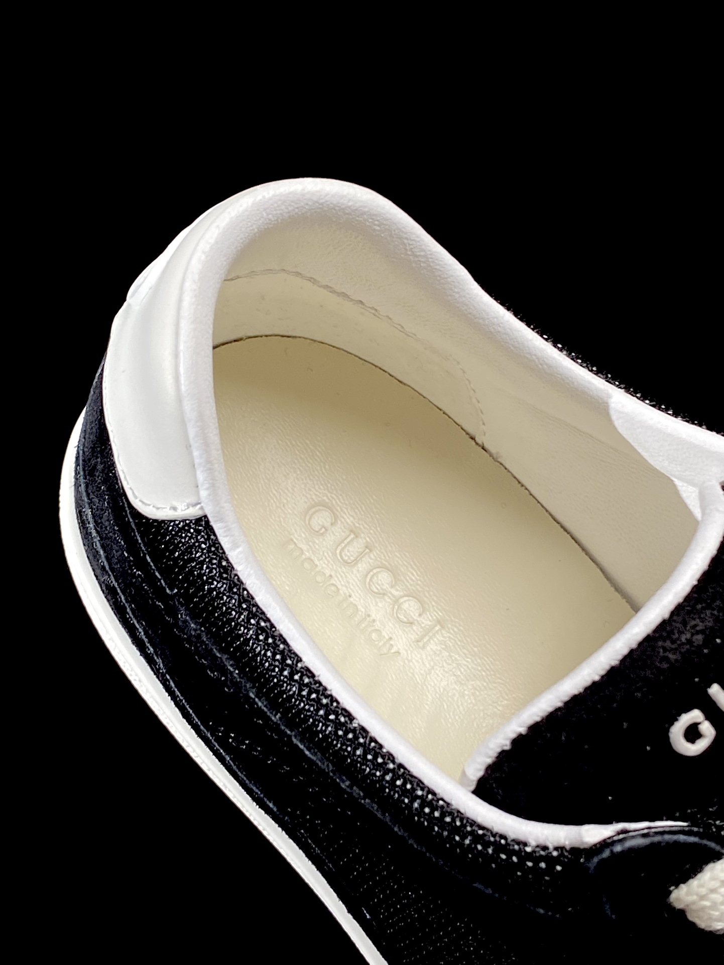 360  24s Gucci Lido 古驰 2024新款绒网板鞋 791742 AADM0 4141