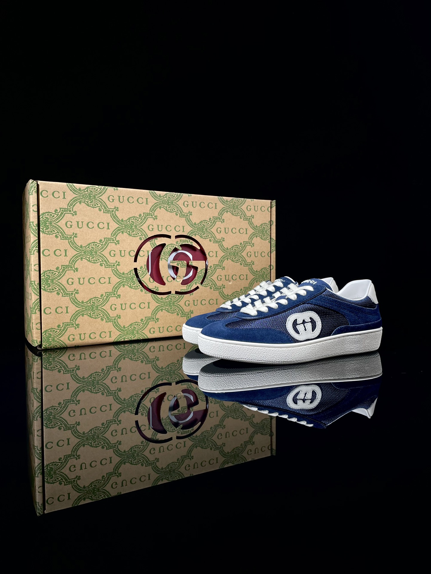 360 24s Gucci Lido 古驰 2024新款绒网板鞋 791742 AADM0 6741