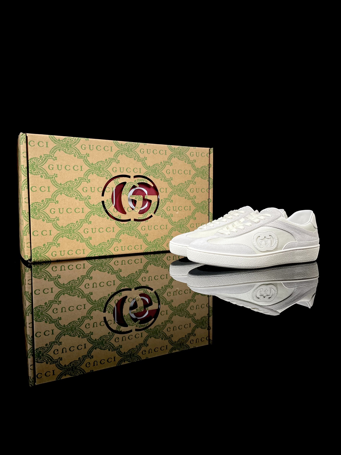 360 24s Gucci Lido 古驰 2024新款绒网板鞋 791742 AADM0 6741