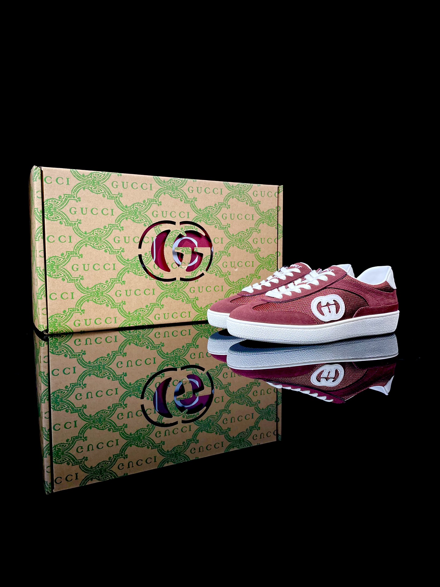 360 24s Gucci Lido 古驰 2024新款绒网板鞋 791742 AADM0 6741