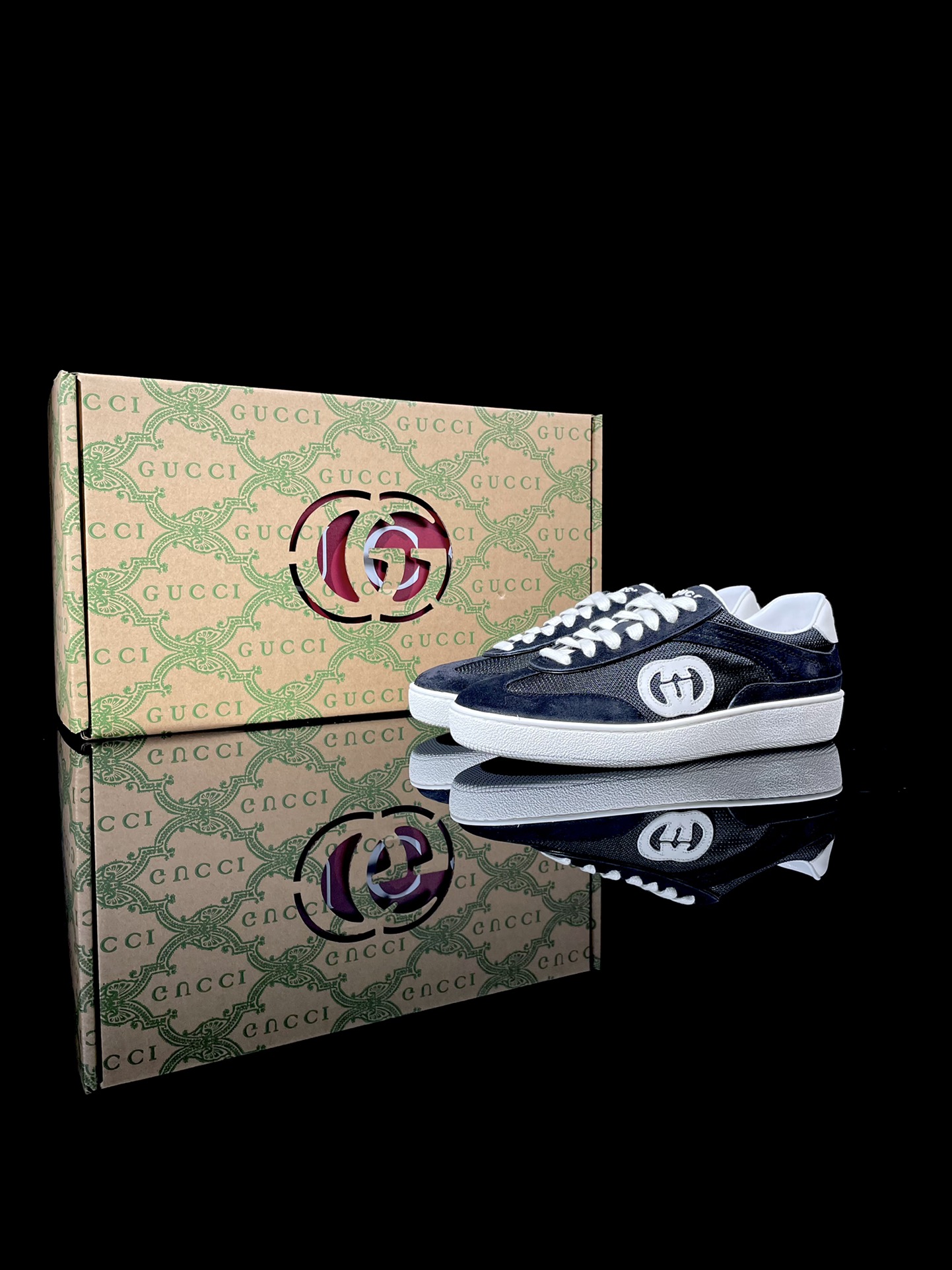 360 24s Gucci Lido 古驰 2024新款绒网板鞋 791742 AADM0 6741