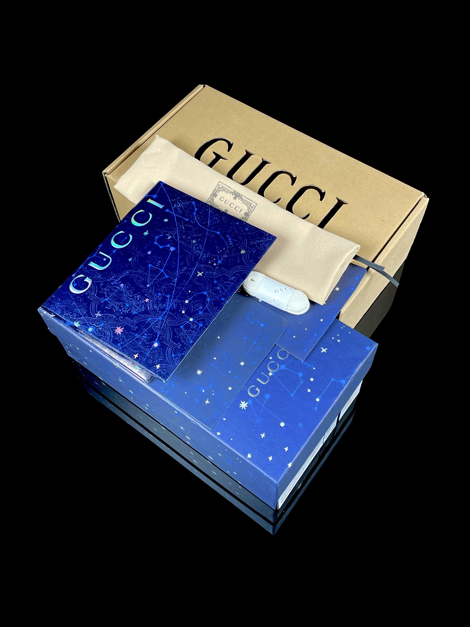 广货星空盒顶级版本6色现货入库Gucci24PLid0系列古驰最新情侣款帆布鞋春夏季最热门牛仔布鞋休闲平