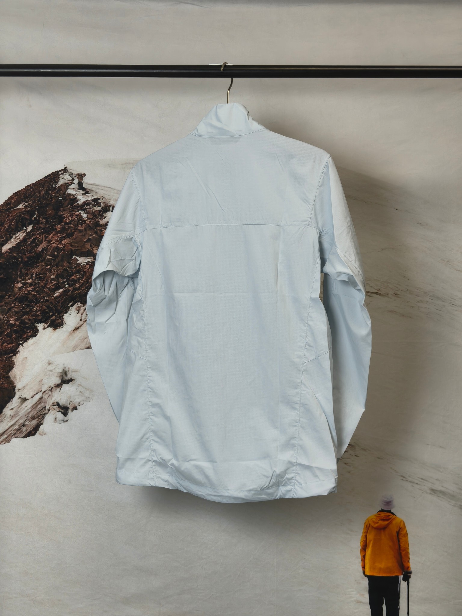 终端供应💰120

ARC‘TERYX丨始祖鸟立领风壳防晒衣

Size：S-XXL