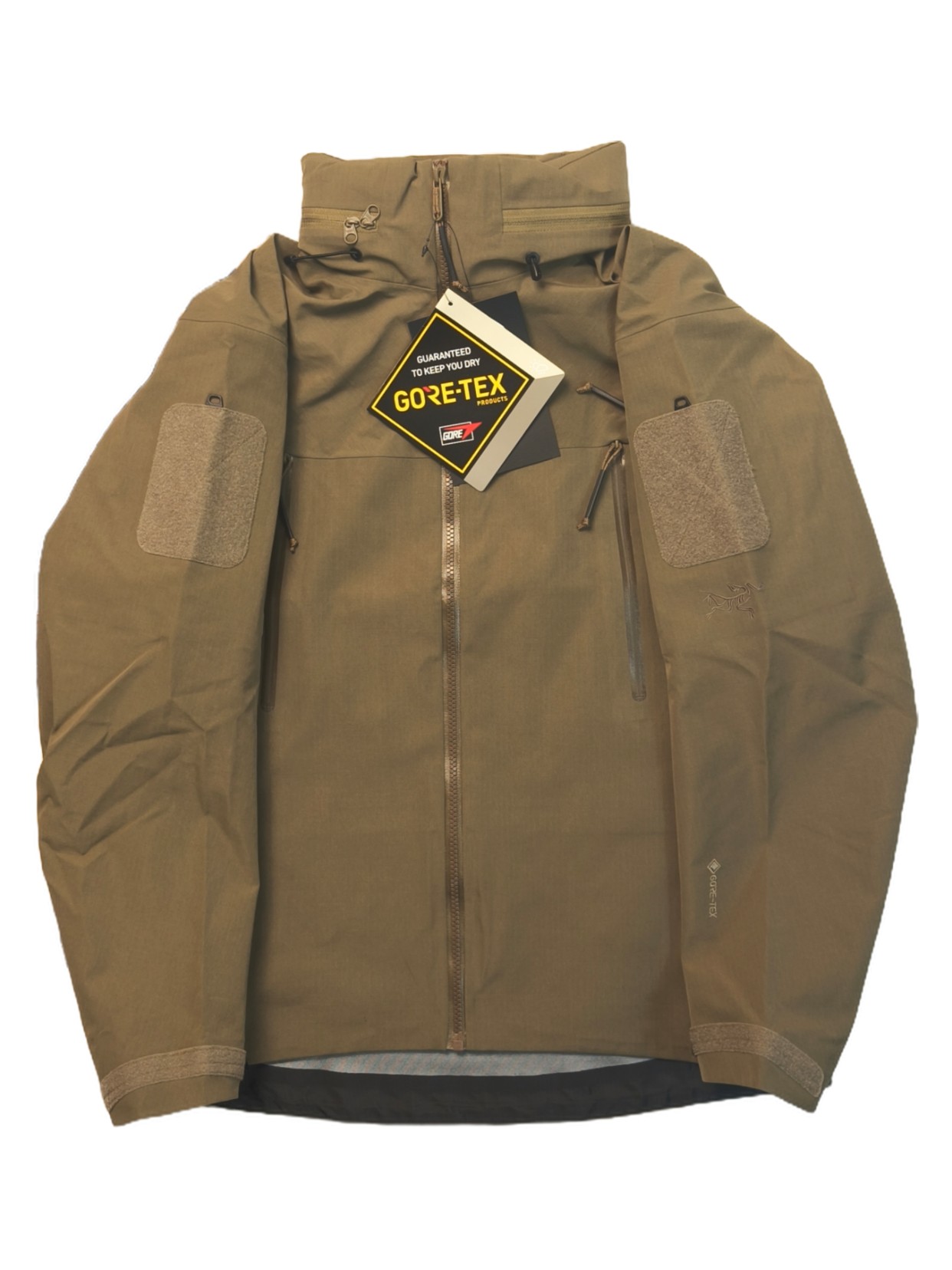 ARC‘TERYX丨始祖鸟Alpha系列 军鸟硬壳冲锋衣 颜色:鳄鱼色