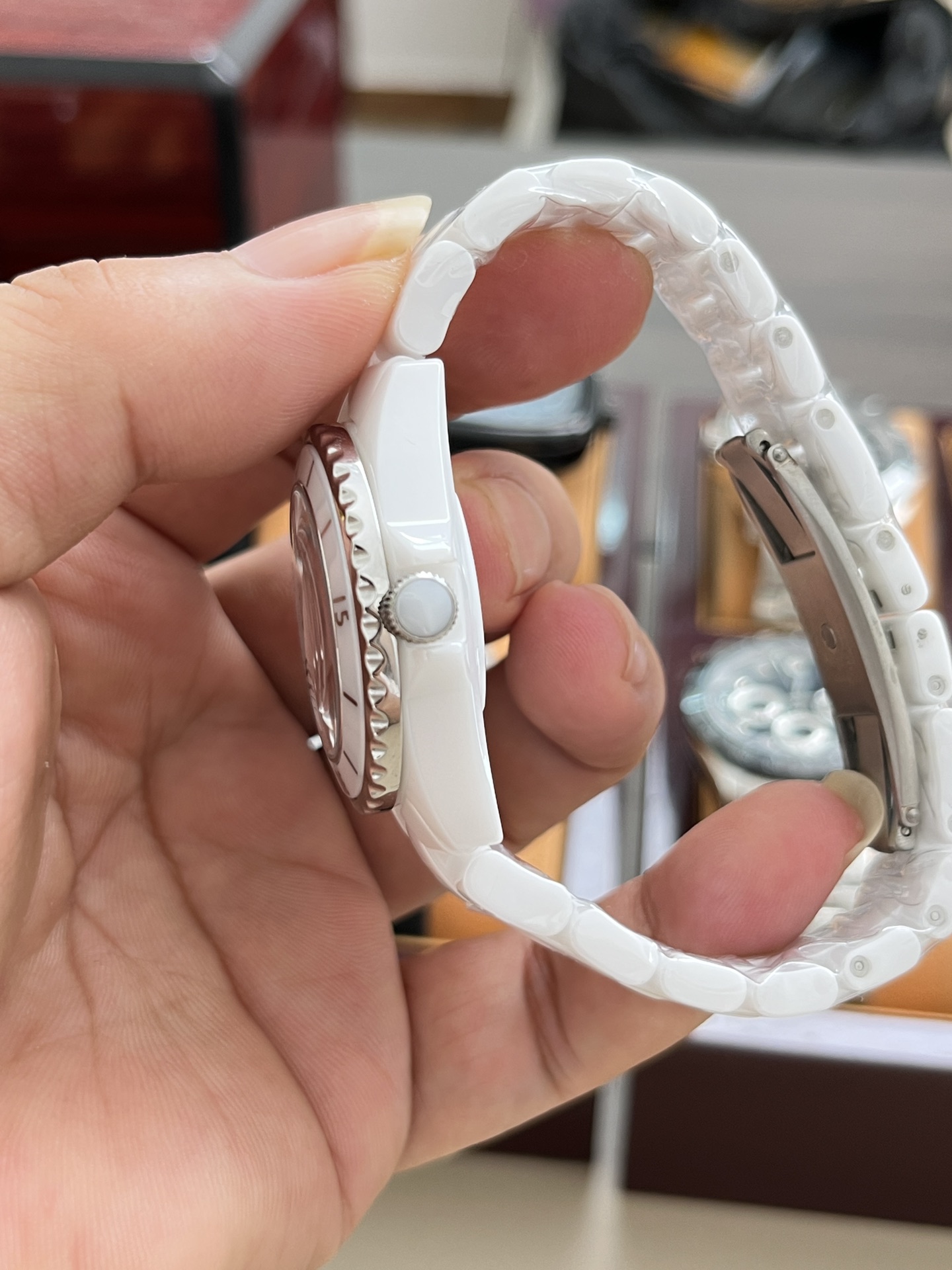 TW Chanel J12 Series/38mm All ceramics/Caliber12.1 Full automatic chaining core - 图片 6