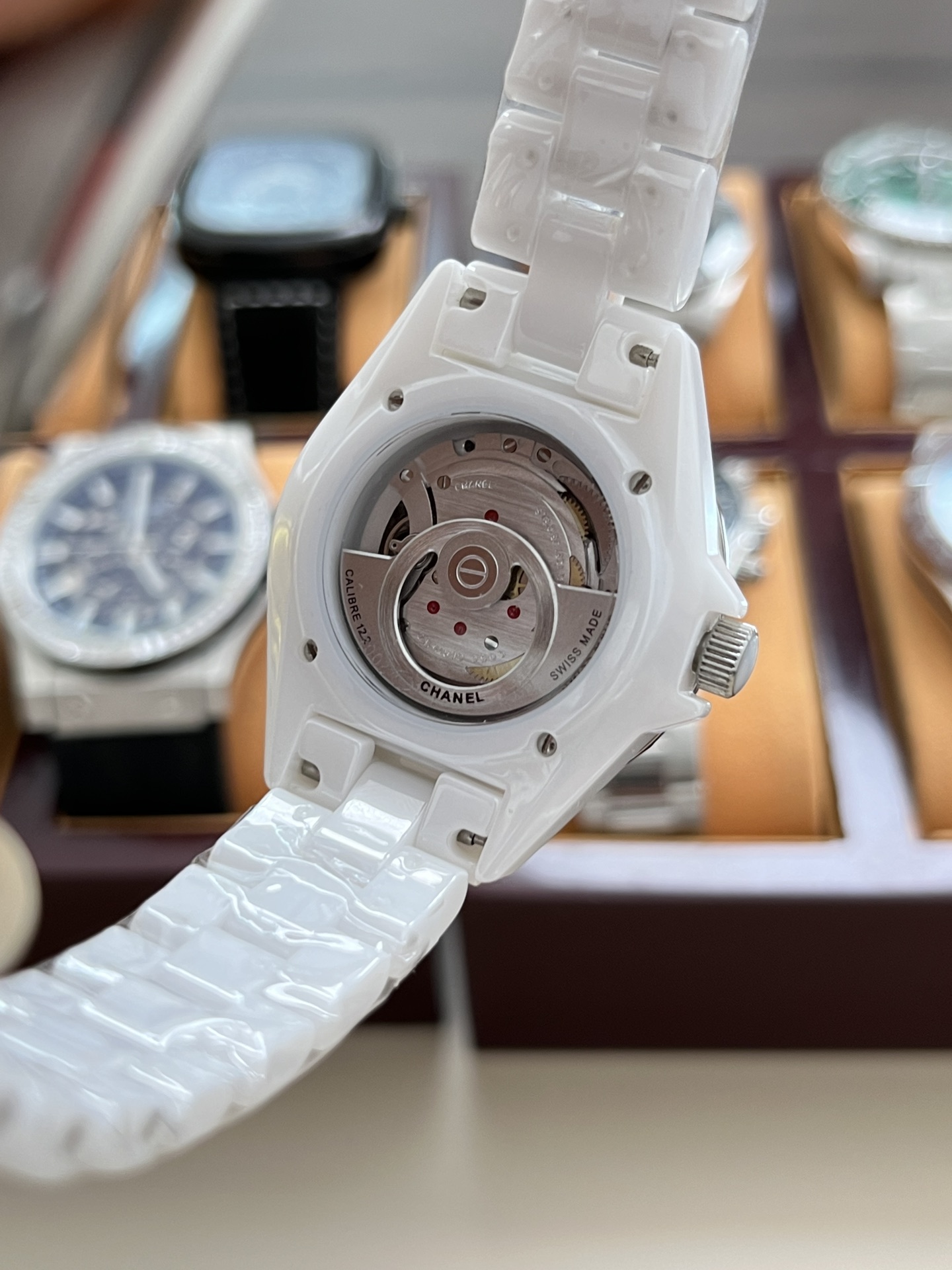 TW Chanel J12 Series/38mm All ceramics/Caliber12.1 Full automatic chaining core - 图片 7