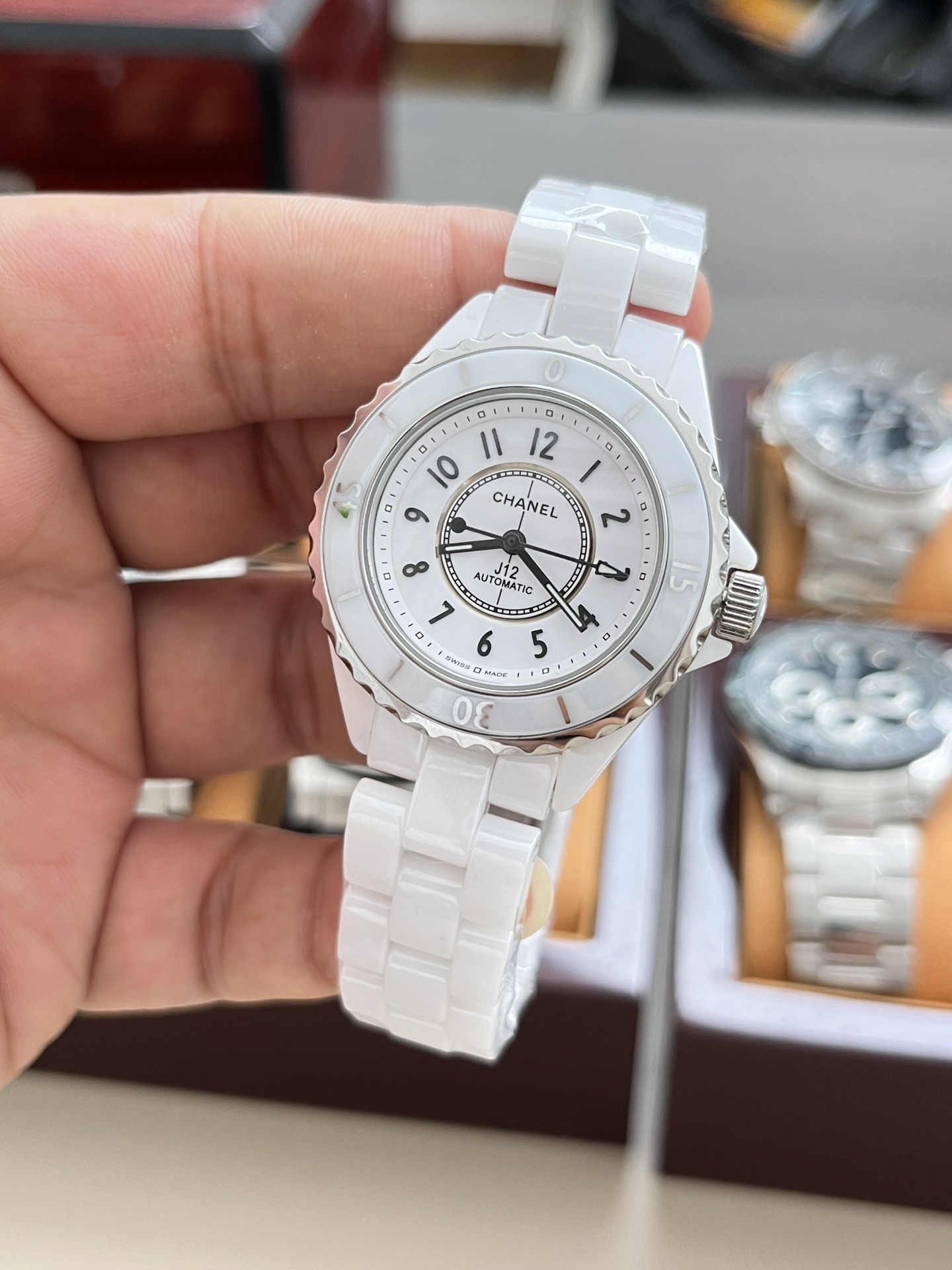 TW Chanel J12 Series/38mm All ceramics/Caliber12.1 Full automatic chaining core - 图片 2