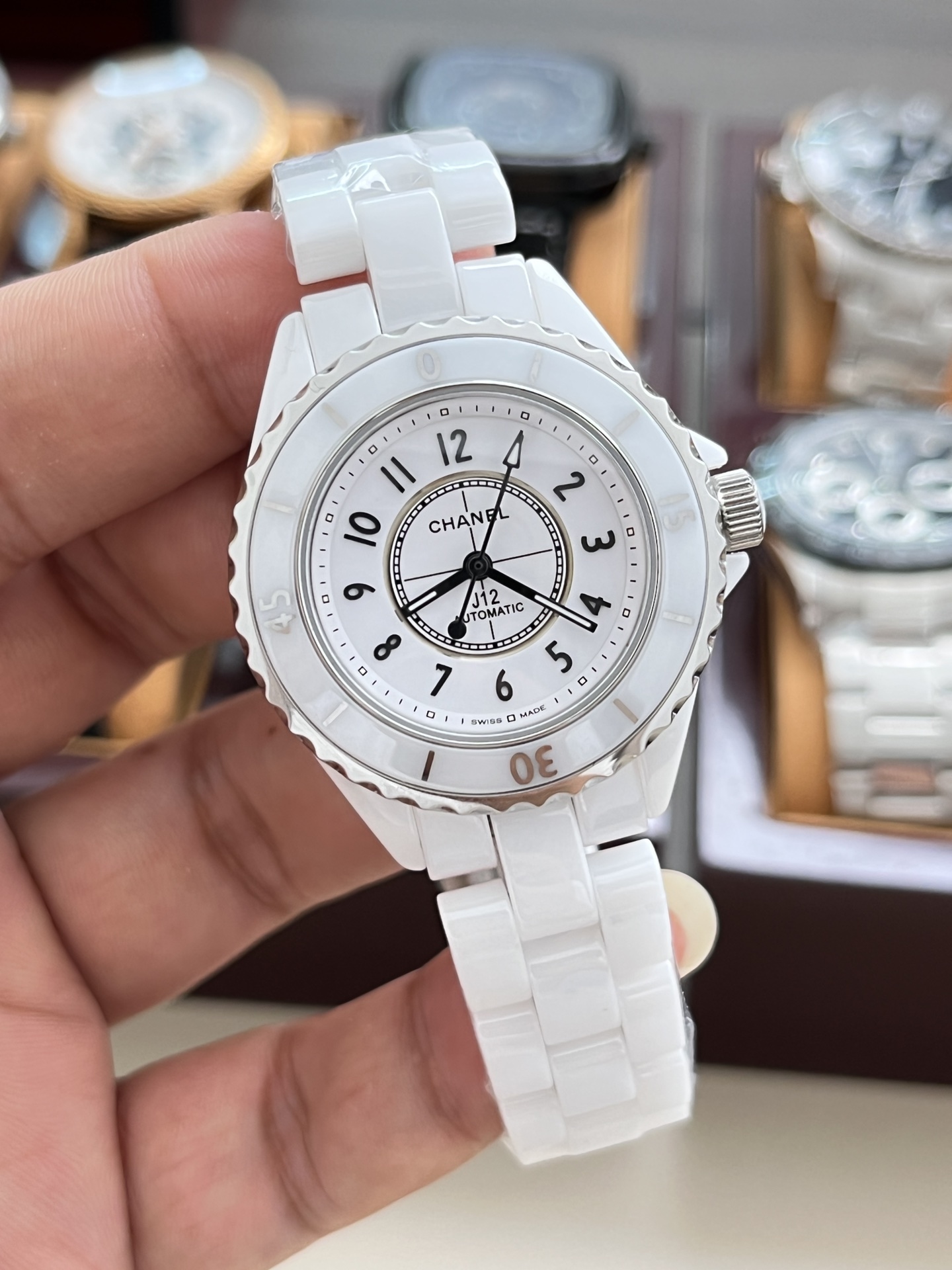 TW Chanel J12 Series/38mm All ceramics/Caliber12.1 Full automatic chaining core - 图片 5