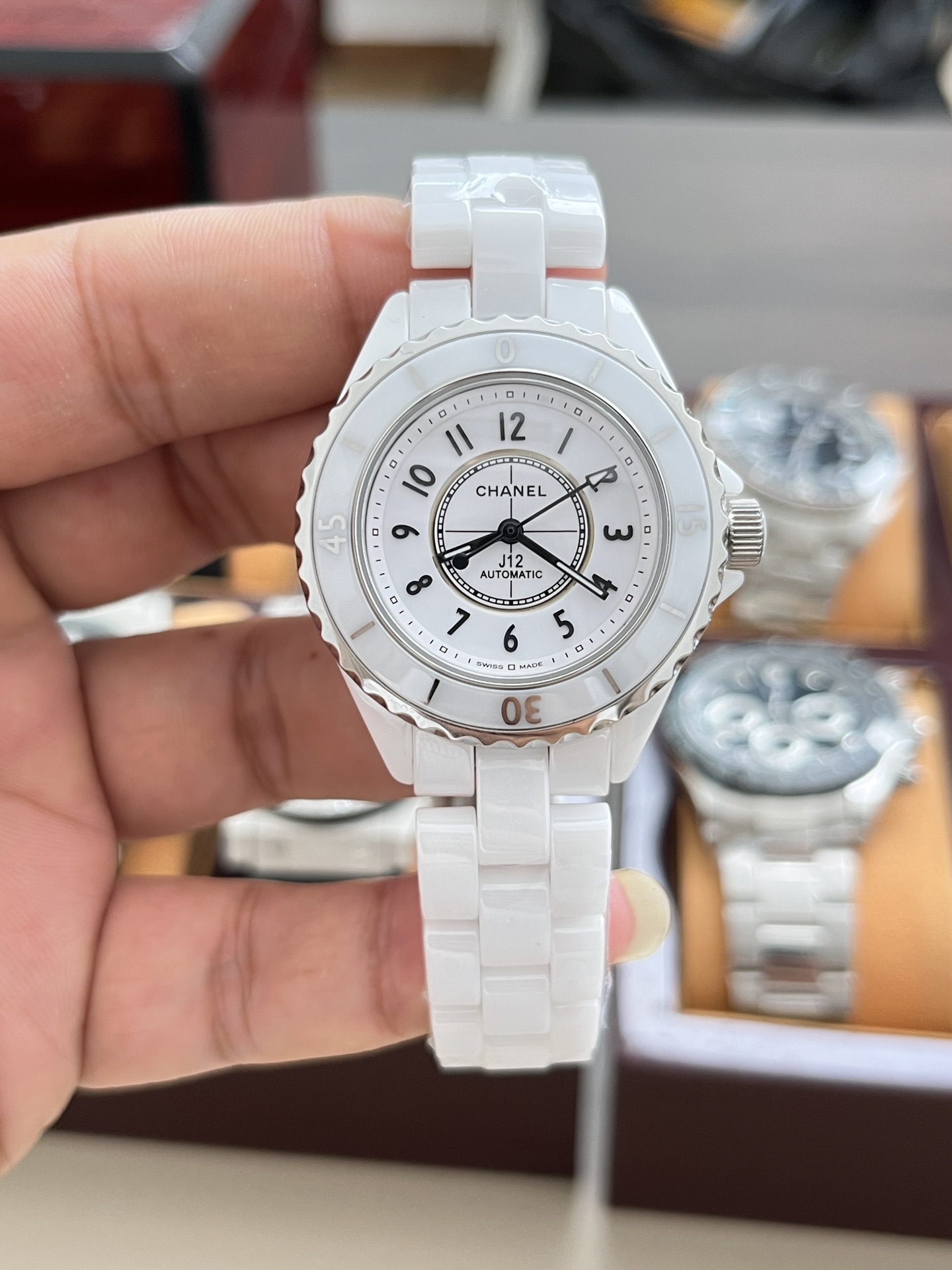 TW Chanel J12 Series/38mm All ceramics/Caliber12.1 Full automatic chaining core - 图片 1