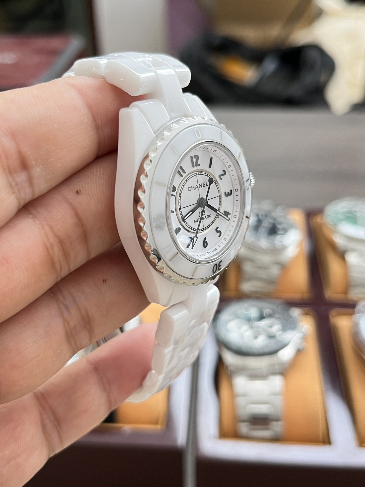 TW Chanel J12 Series/38mm All ceramics/Caliber12.1 Full automatic chaining core - 图片 4