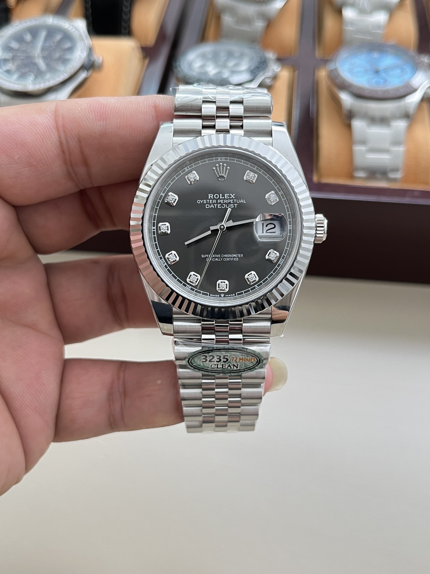 롤렉스 데이트저스트 41mm 3235 무브먼트 레플리카 43226