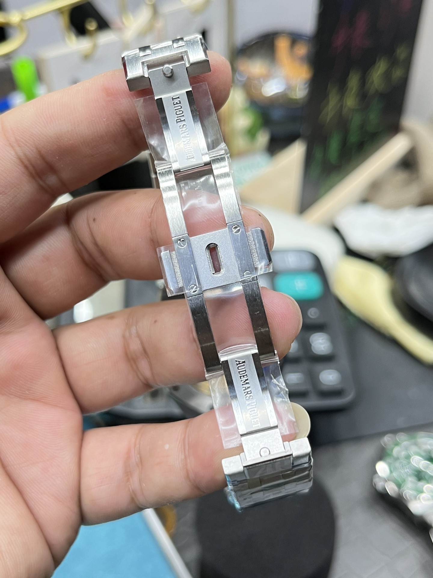 IP-Eppendix 15450ST Women ‘ s Royal Oak Series/37mm/Cal3120 Total Automatic Machinery - 图片 8