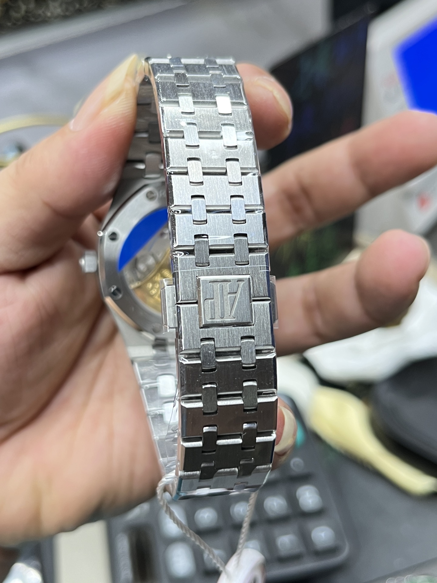 IP-Eppendix 15450ST Women ‘ s Royal Oak Series/37mm/Cal3120 Total Automatic Machinery - 图片 9