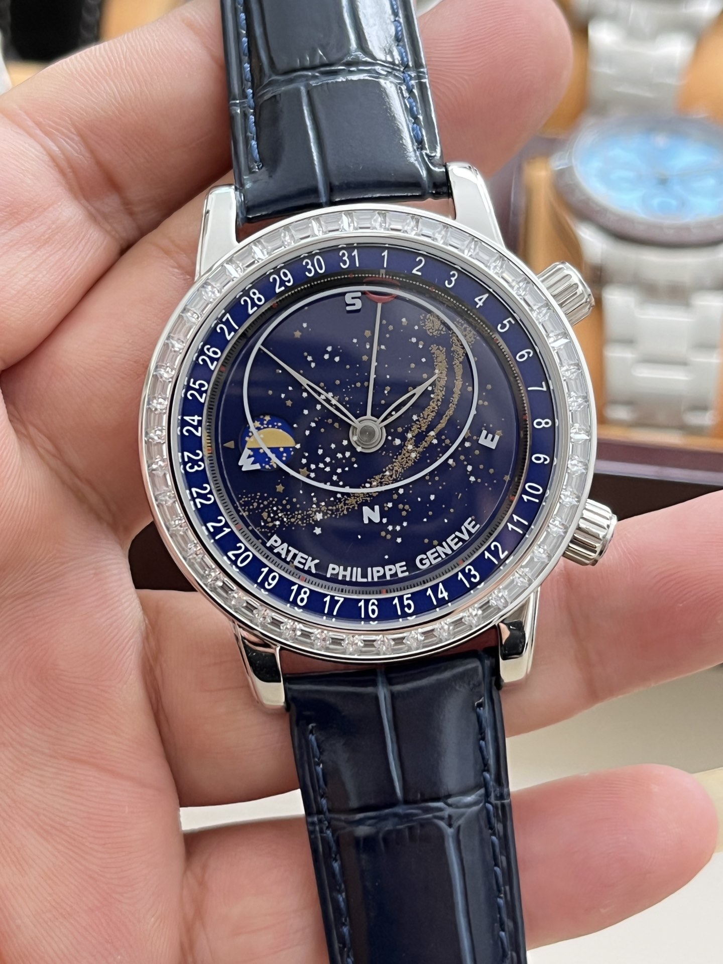 파텍필립 프리미엄 워치 다이아 자동 레플리카 44002 Patek Philippe 이미지 5