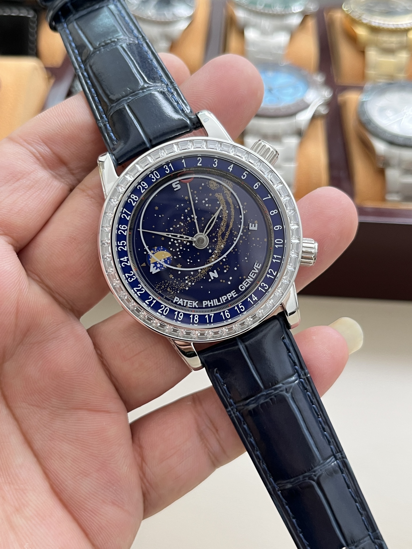 파텍필립 프리미엄 워치 다이아 자동 레플리카 44002 Patek Philippe 이미지 3
