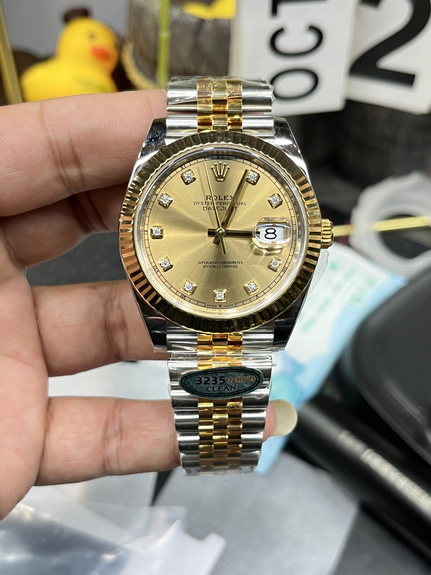 롤렉스 데이트저스트 41mm 3235 무브먼트 레플리카 43237