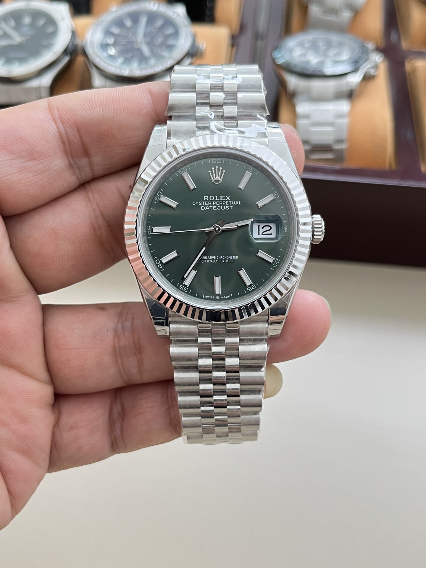 롤렉스 데이트저스트 41mm VS공장 3235 무브먼트 레플리카 43239
