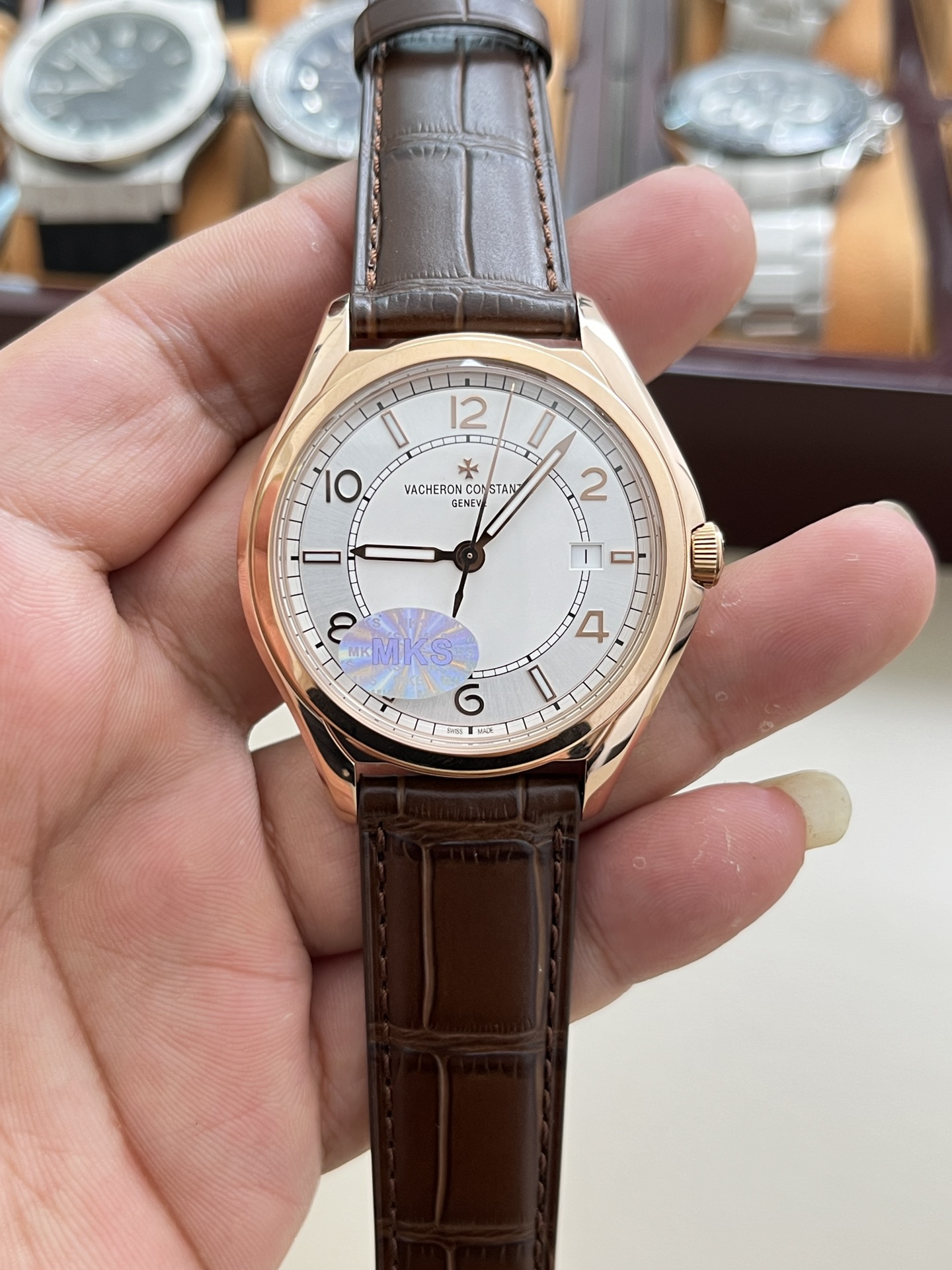 바쉐론 콘스탄틴 피프티식스 40mm 자동 MKS 공장 레플리카 43595