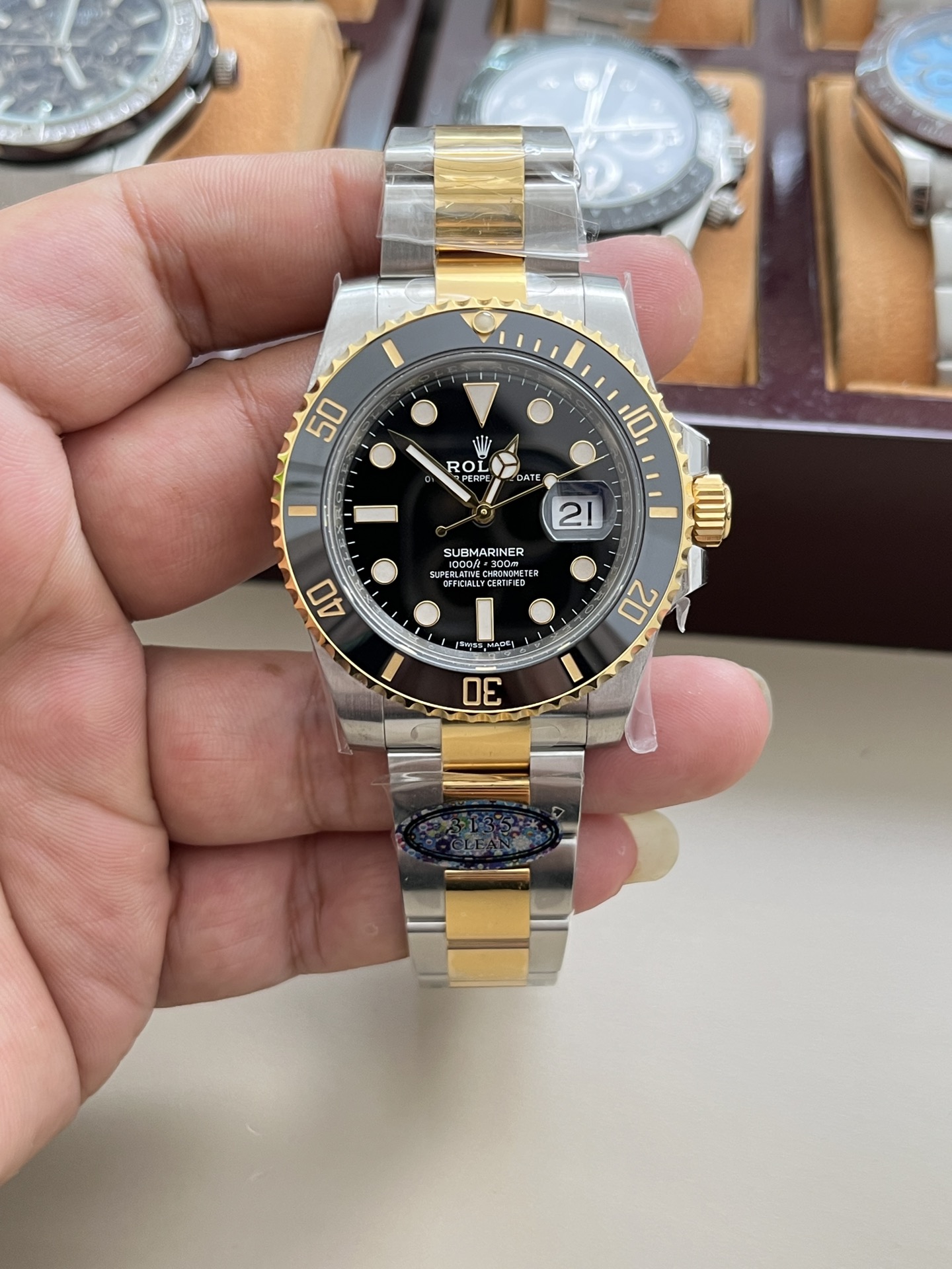 롤렉스 서브마리너 40mm 3235 무브먼트 레플리카 43243