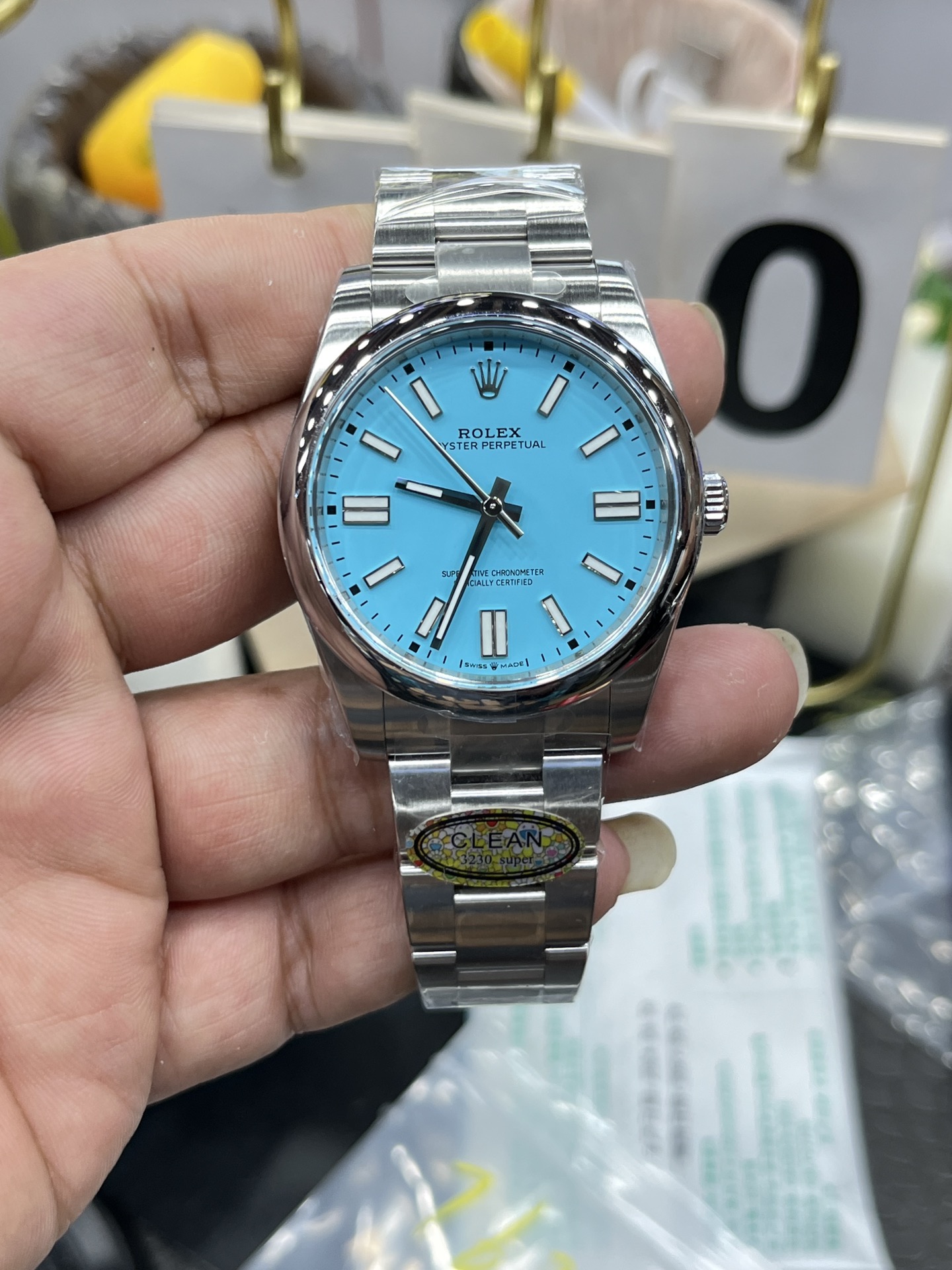 롤렉스 오이스터 퍼페츄얼 41mm 레플리카 43205