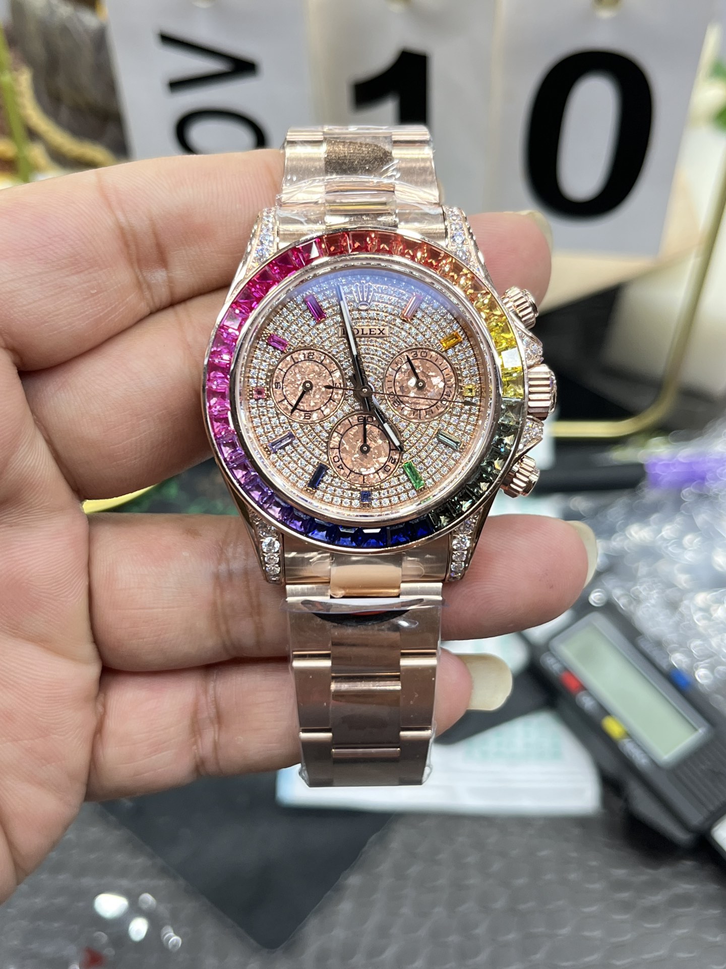 롤렉스 데이토나 40mm BT공장 4130 무브먼트 레플리카 43206