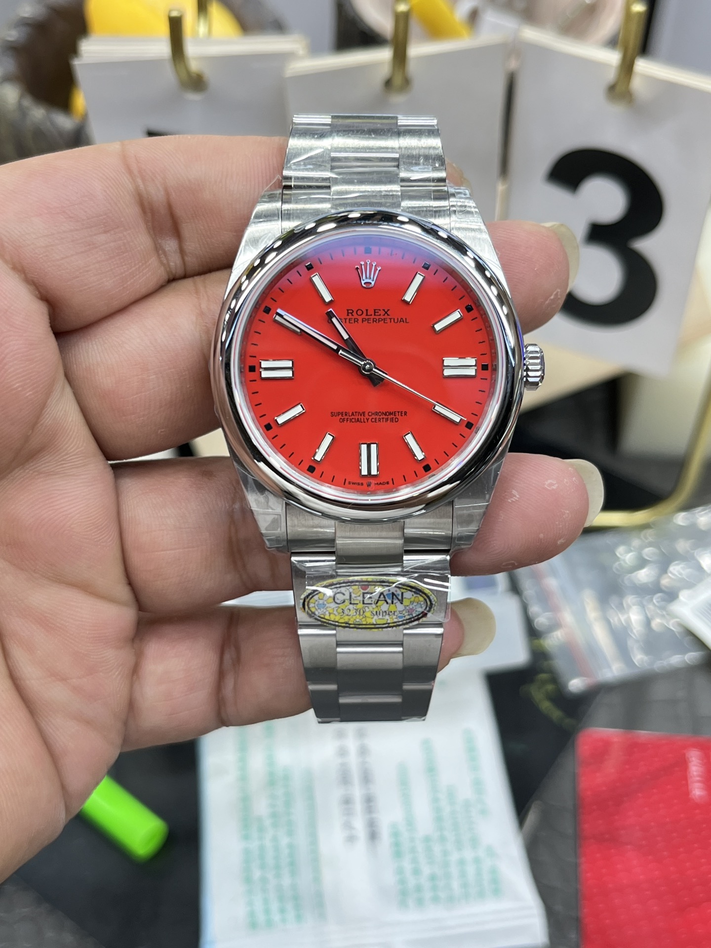 롤렉스 오이스터 퍼페츄얼 36mm 레플리카 43208