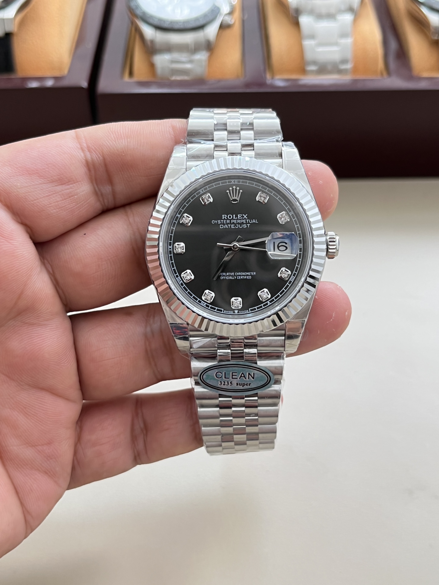 롤렉스 데이트저스트 41mm 3235 무브먼트 레플리카 43211