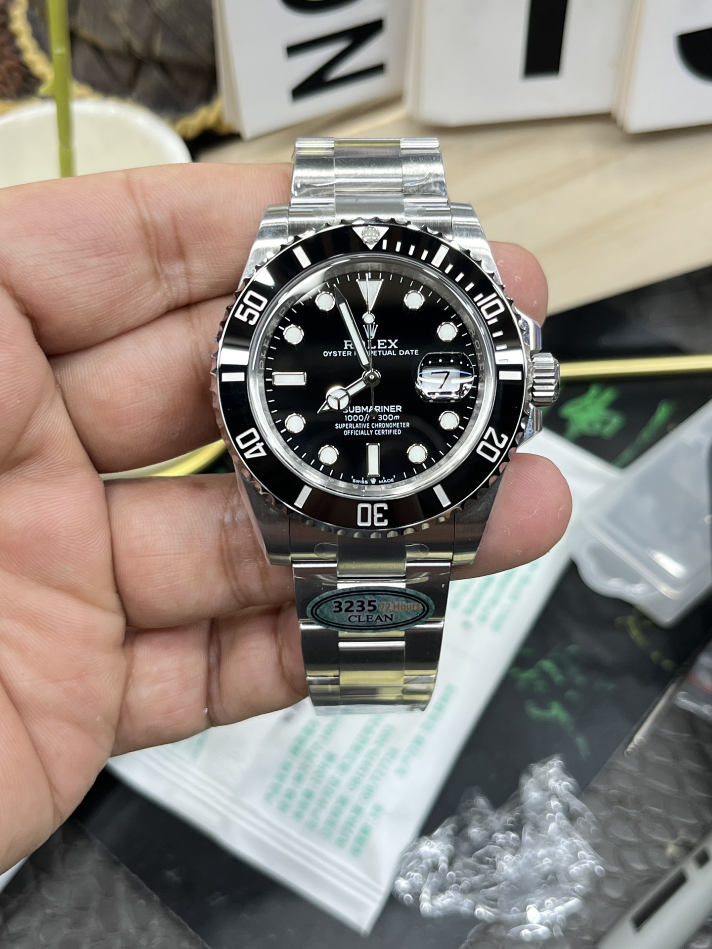 롤렉스 서브마리너 41mm 3235 무브먼트 레플리카 43217