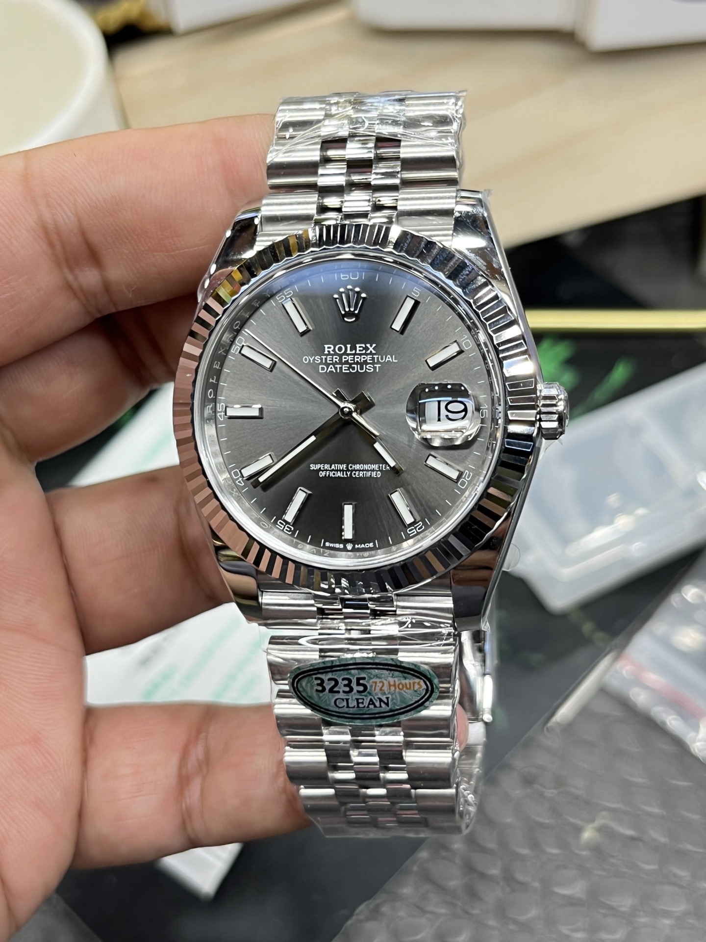 롤렉스 데이트저스트 41MM3235 무브먼트 레플리카 43220 Rolex 이미지 4