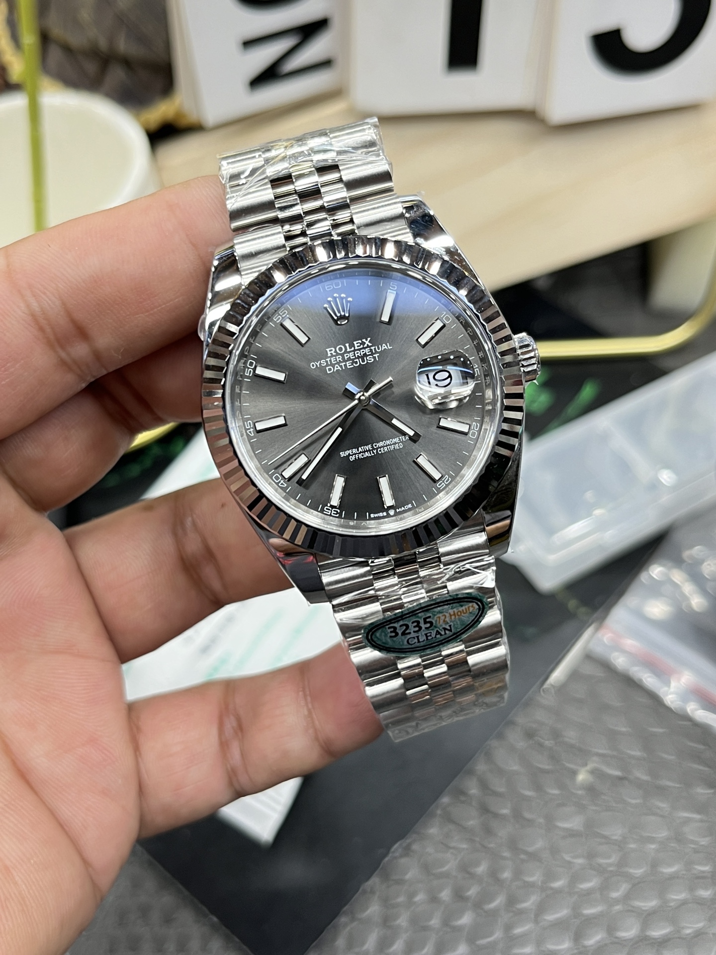 롤렉스 데이트저스트 41MM3235 무브먼트 레플리카 43220 Rolex 이미지 3