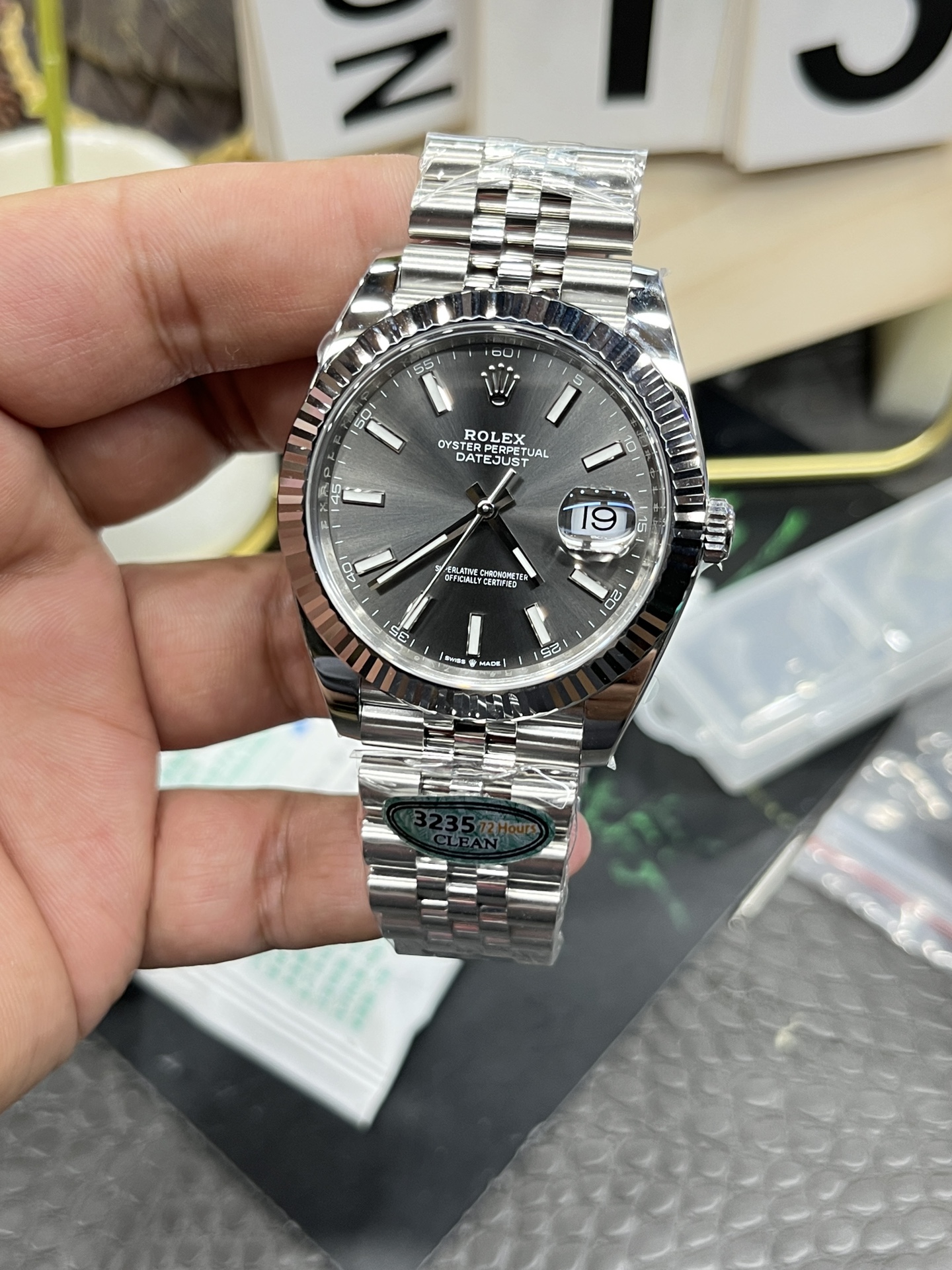 롤렉스 데이트저스트 41MM3235 무브먼트 레플리카 43220 Rolex 이미지 2