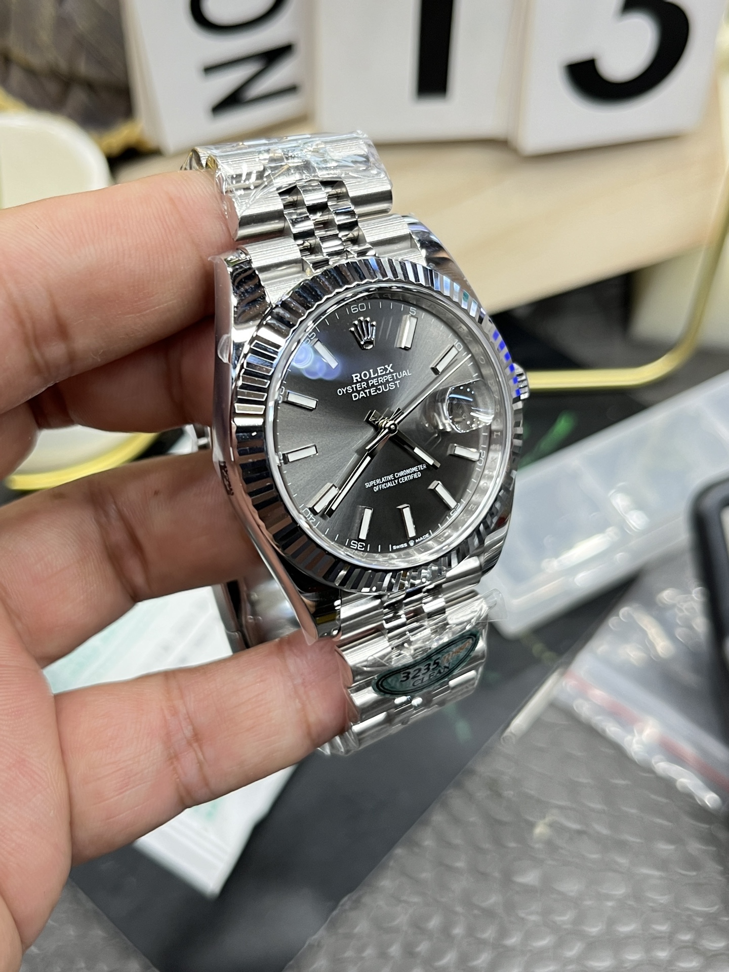 롤렉스 데이트저스트 41MM3235 무브먼트 레플리카 43220 Rolex 이미지 5