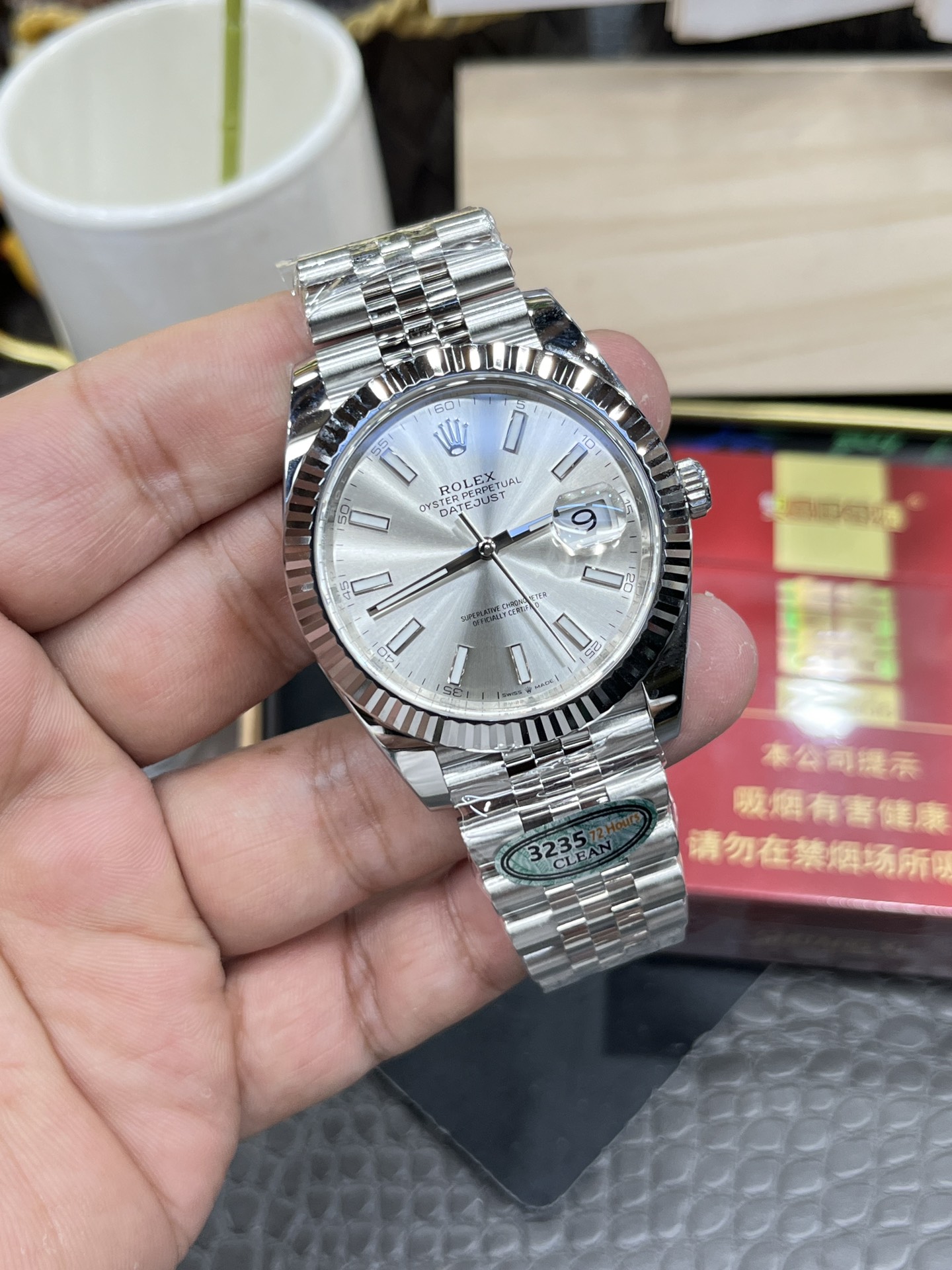 롤렉스 데이트저스트 41MM3235 무브먼트 레플리카 43187 Rolex 이미지 2