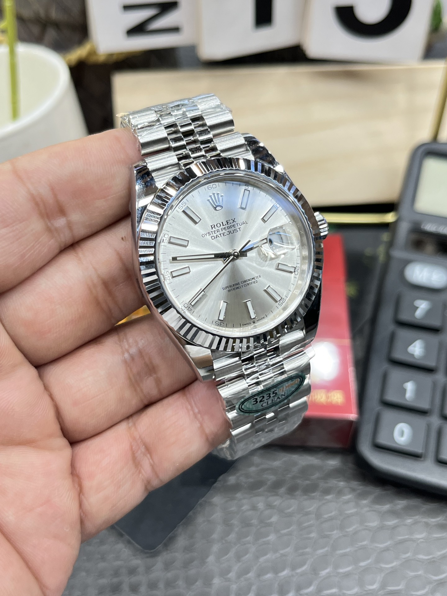 롤렉스 데이트저스트 41MM3235 무브먼트 레플리카 43187 Rolex 이미지 4