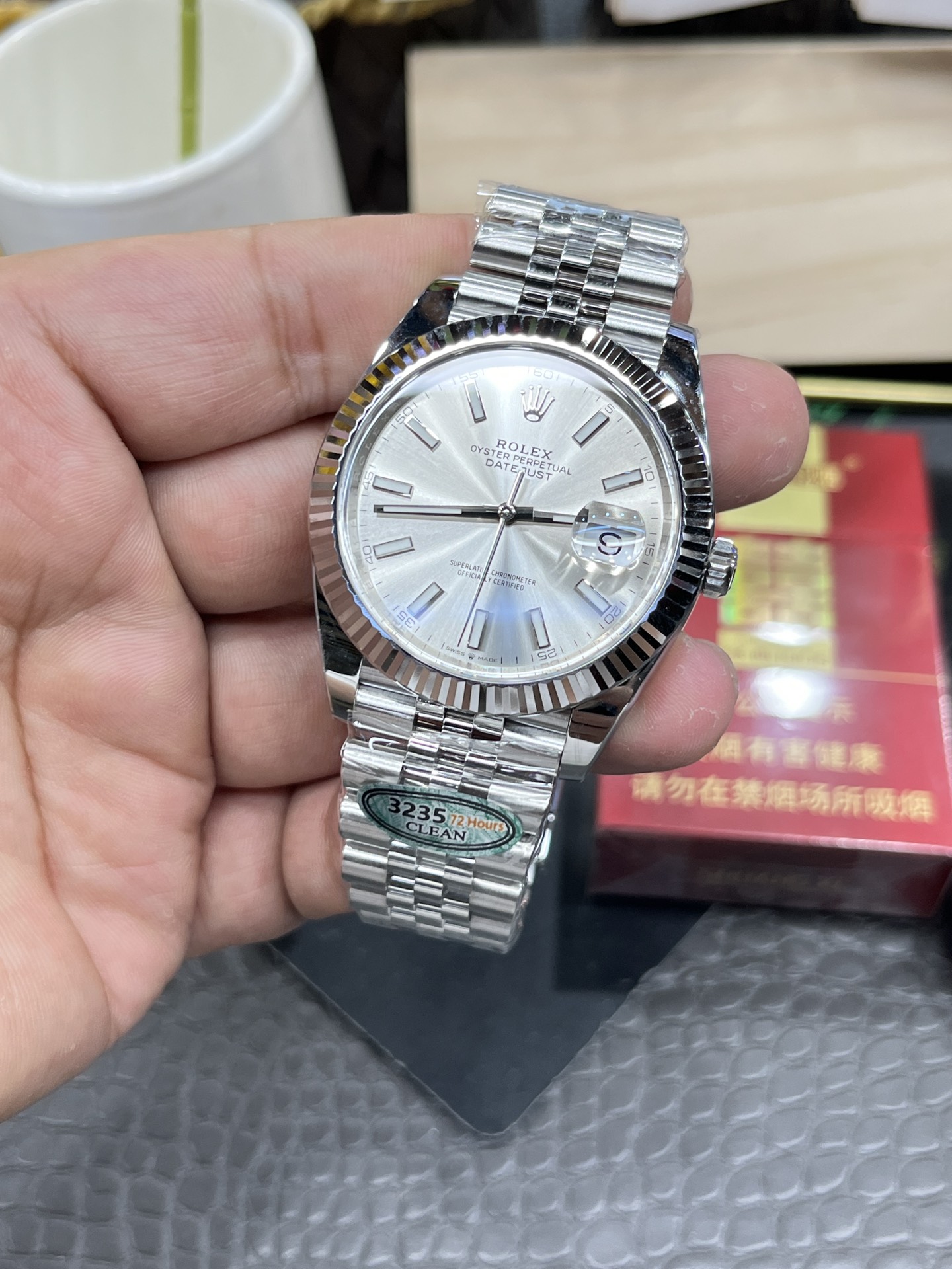 롤렉스 데이트저스트 41MM3235 무브먼트 레플리카 43187 Rolex 이미지 3