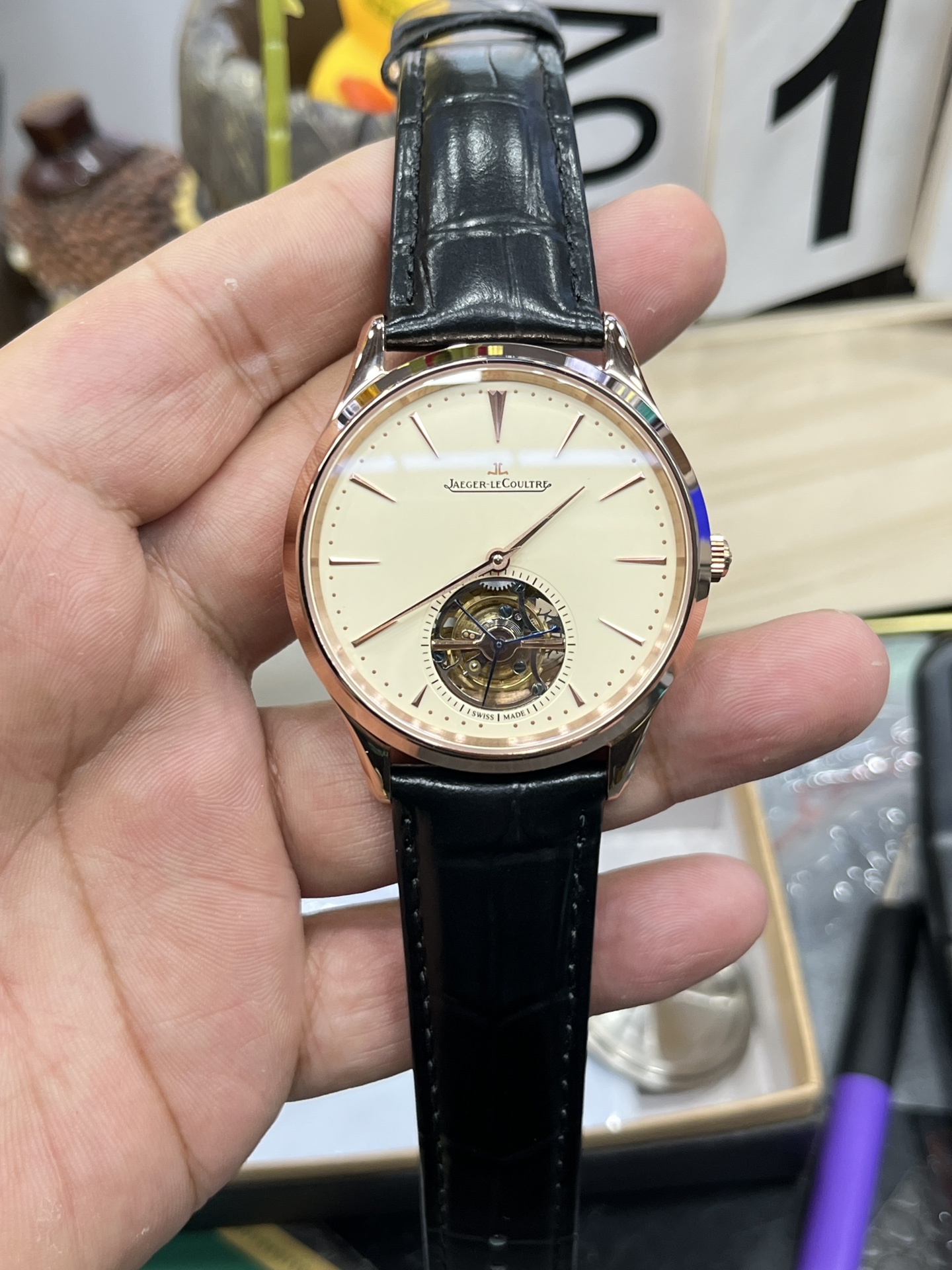예거 르쿨트르 투르비용 40mm 978G 자동 레플리카 42959
