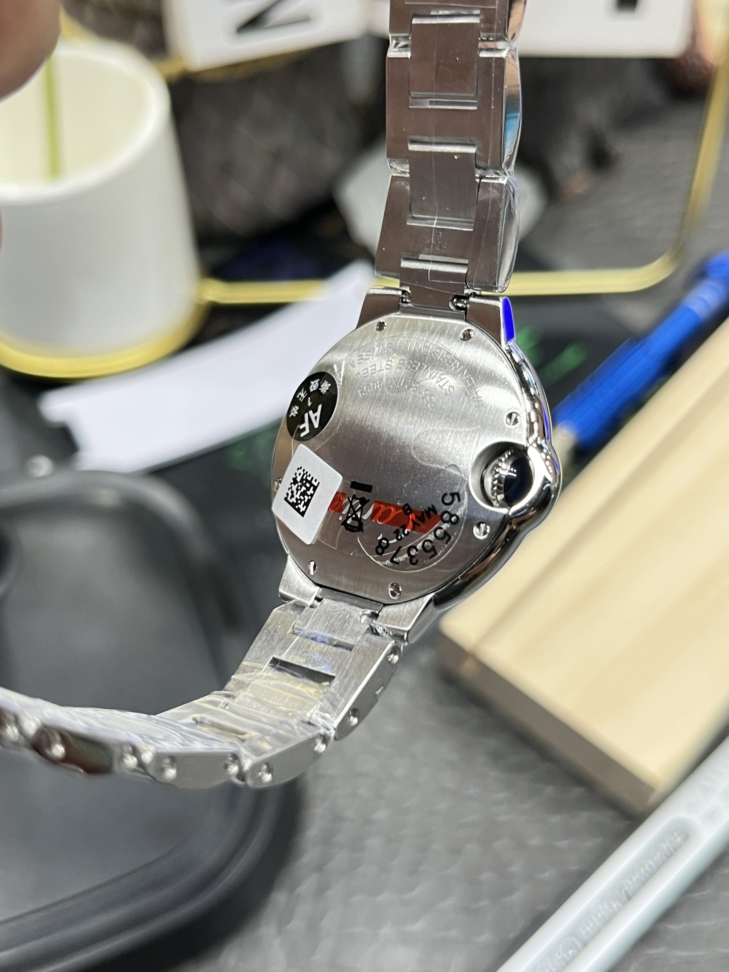 Cartier 卡地亚蓝气球/33mm/瑞士石英机芯