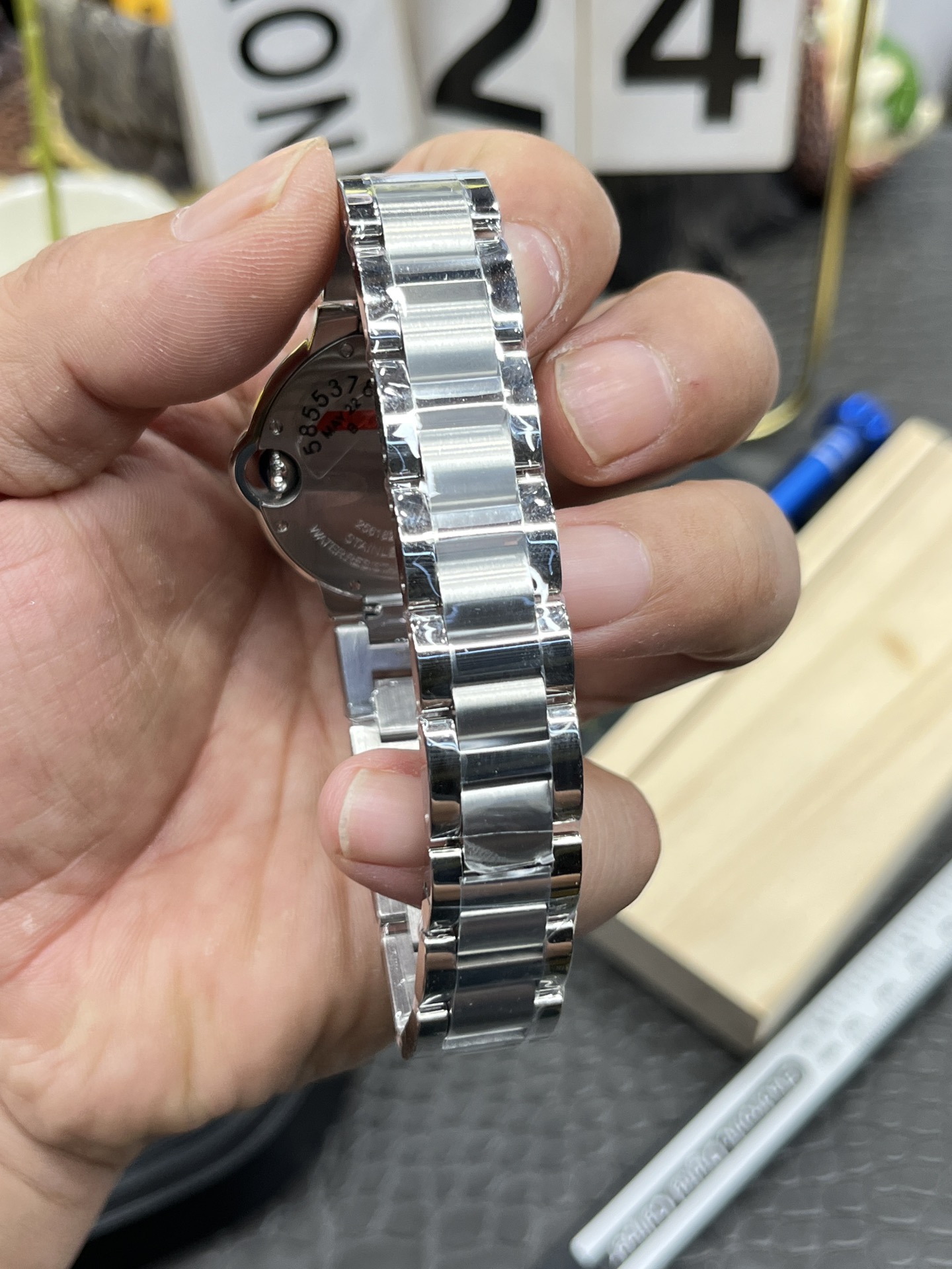 Cartier 卡地亚蓝气球/33mm/瑞士石英机芯