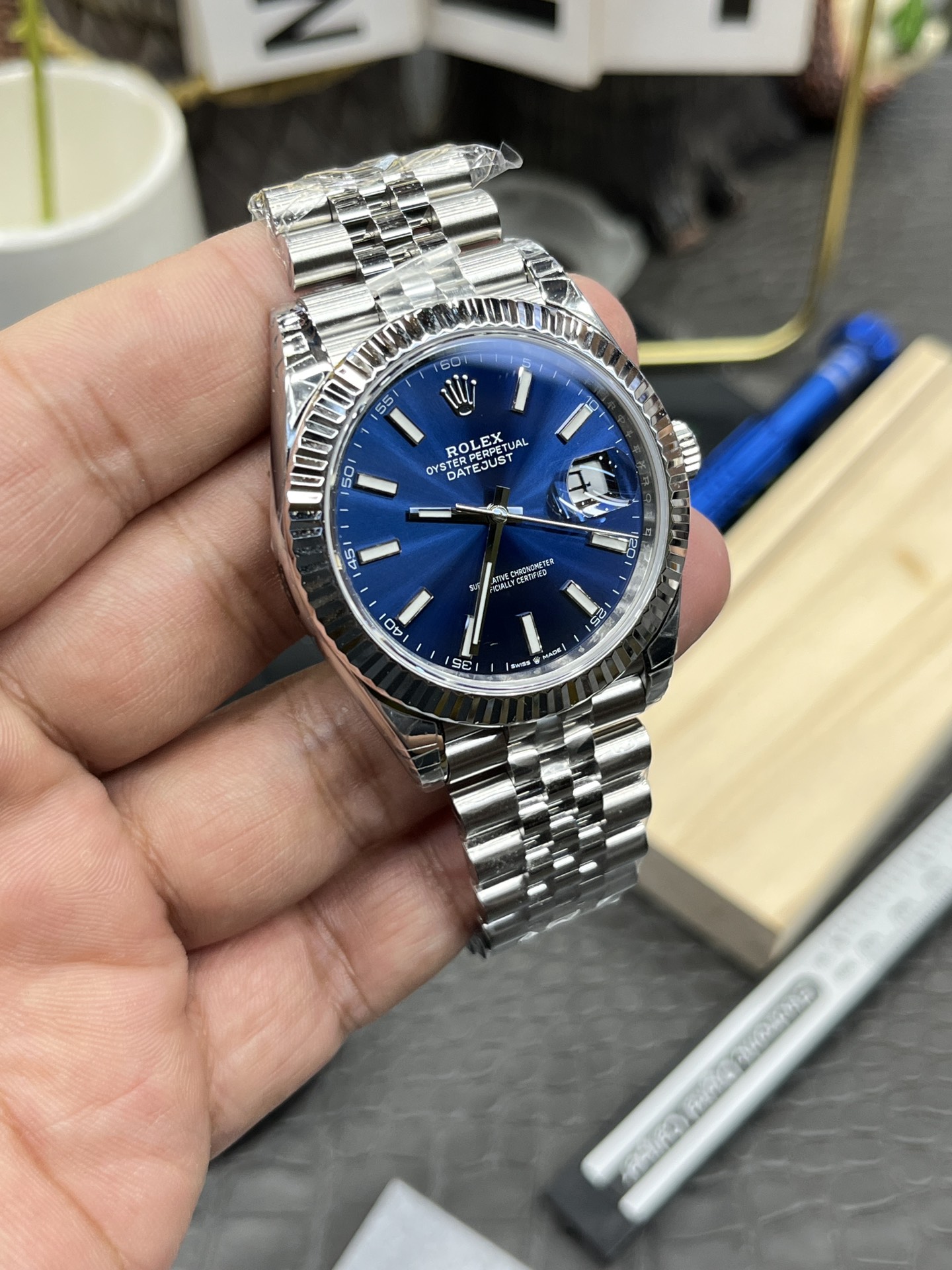 롤렉스 데이트저스트 VS공장 3235 무브먼트 레플리카 43192 Rolex 이미지 4