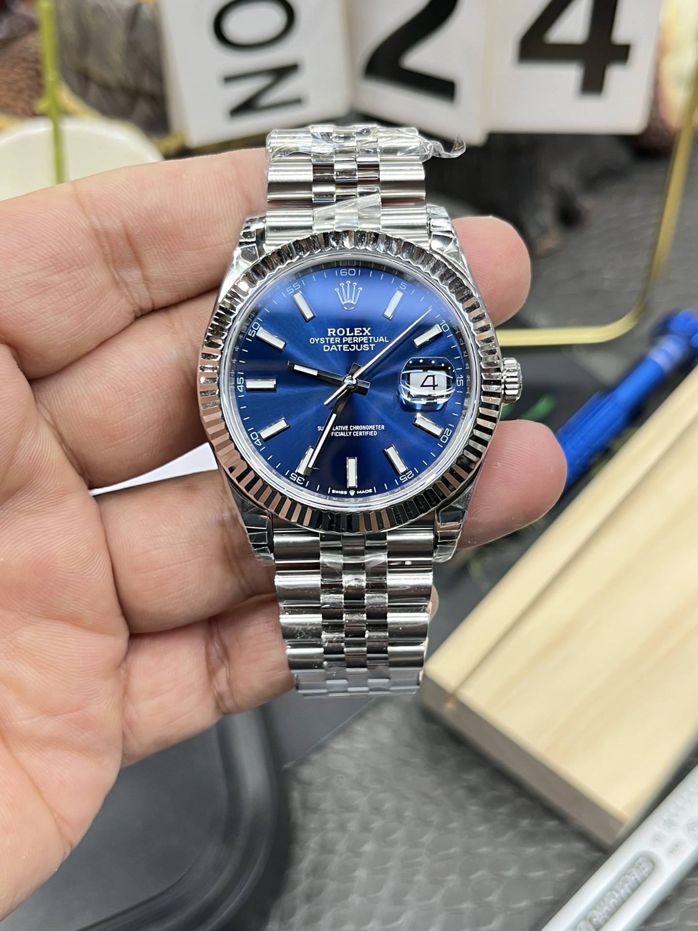 롤렉스 데이트저스트 41mm VS공장 3235 무브먼트 레플리카 43192