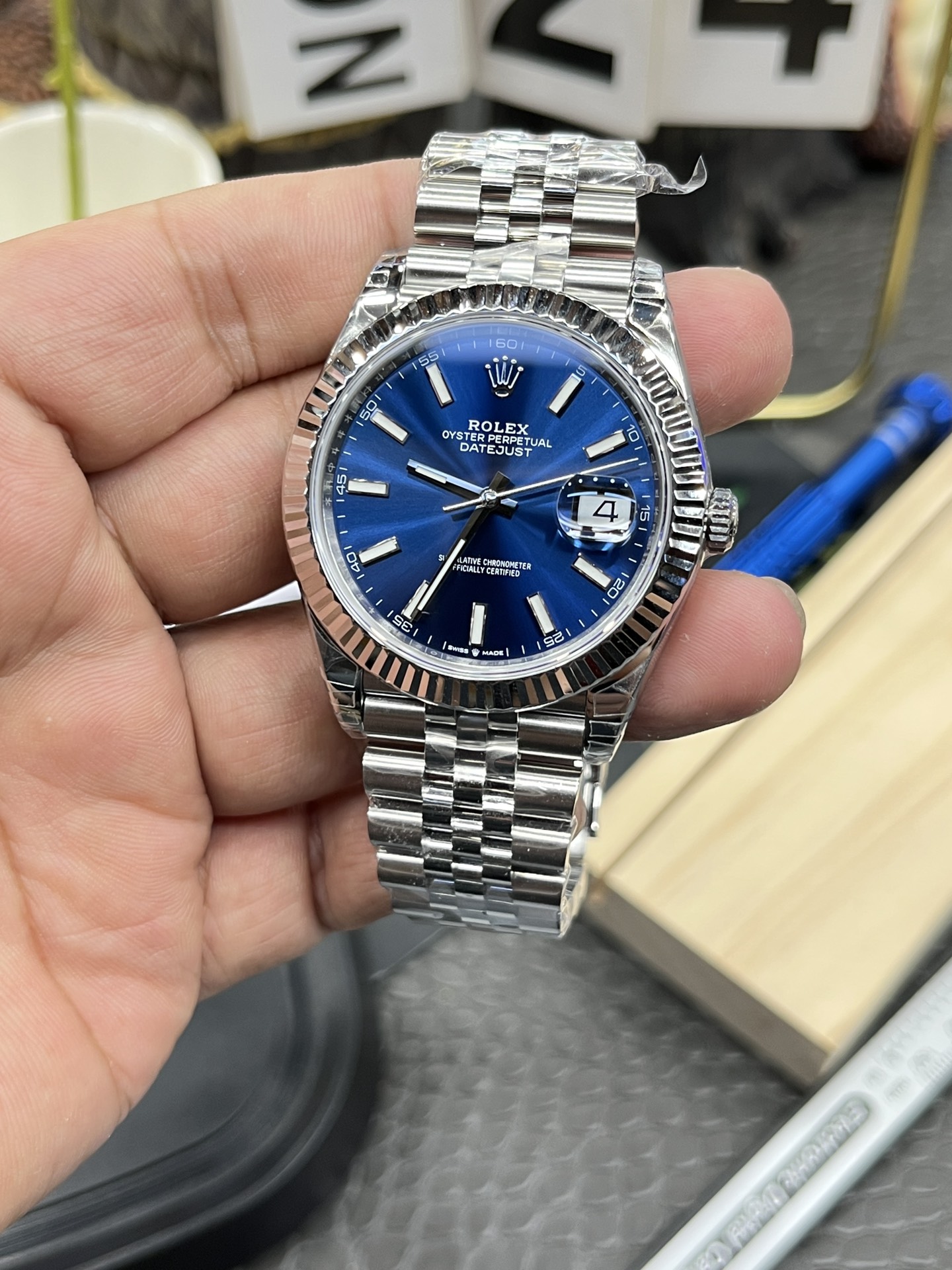 롤렉스 데이트저스트 VS공장 3235 무브먼트 레플리카 43192 Rolex 이미지 2