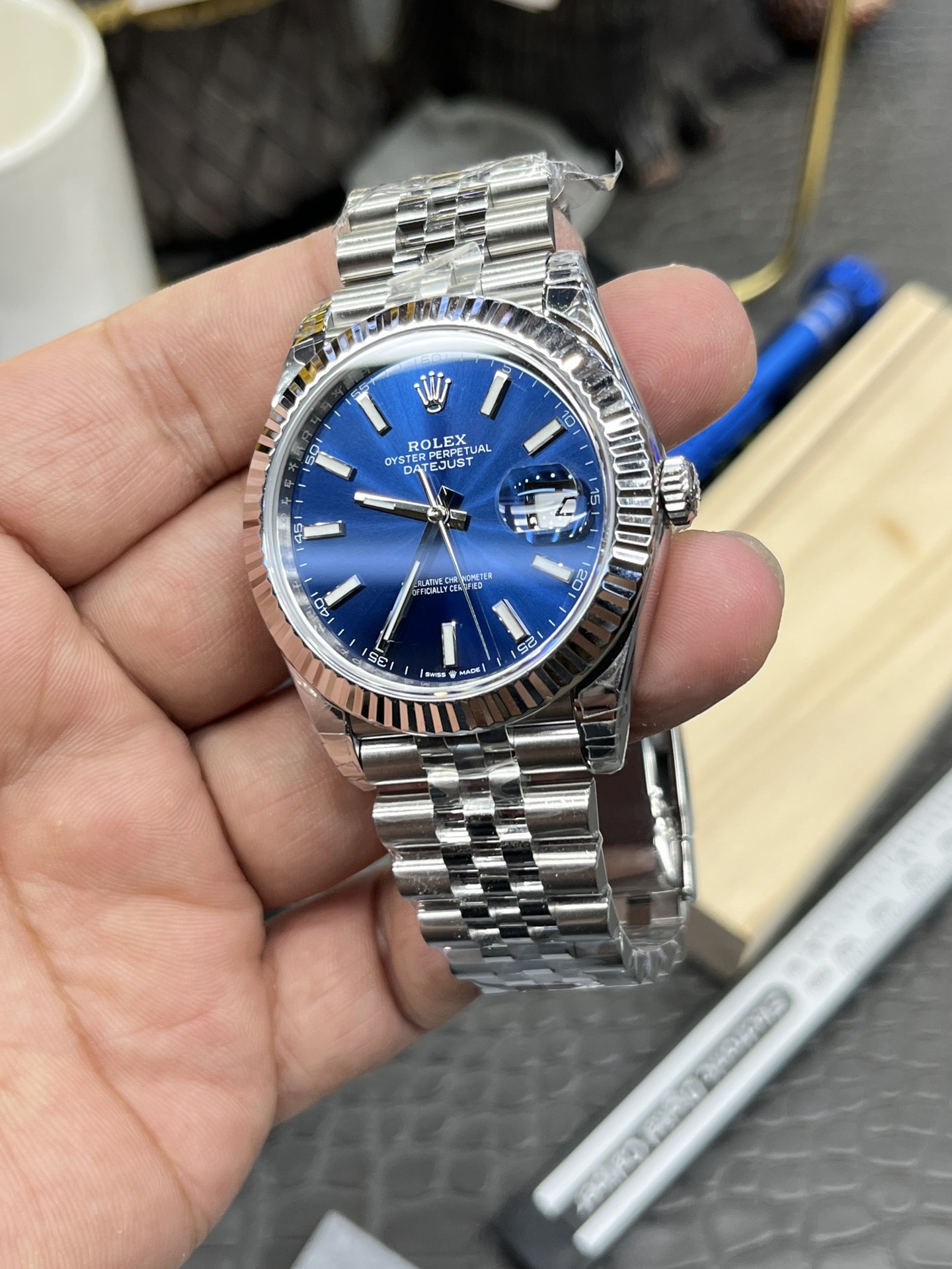 롤렉스 데이트저스트 VS공장 3235 무브먼트 레플리카 43192 Rolex 이미지 5