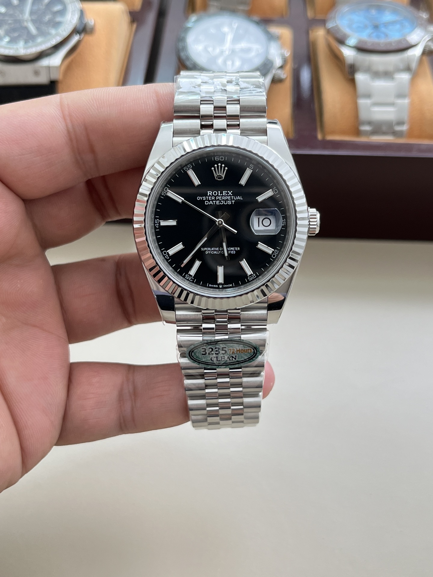롤렉스 데이트저스트 41mm 3235 무브먼트 레플리카 43197