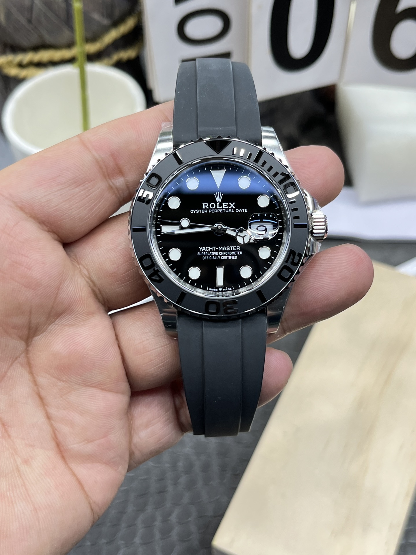 롤렉스 요트마스터 42mm 3235 무브먼트 레플리카 43199