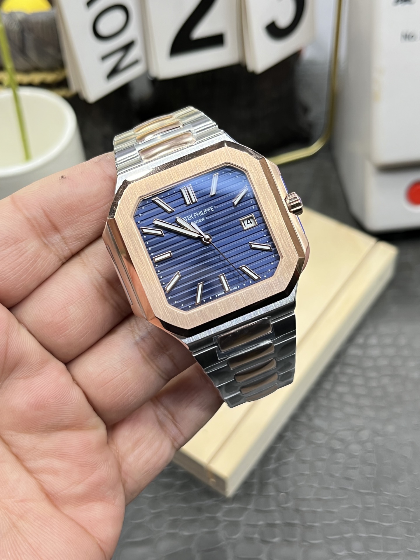 파텍필립 프리미엄 워치 5821 자동 TW 공장 레플리카 44000 Patek Philippe 이미지 3