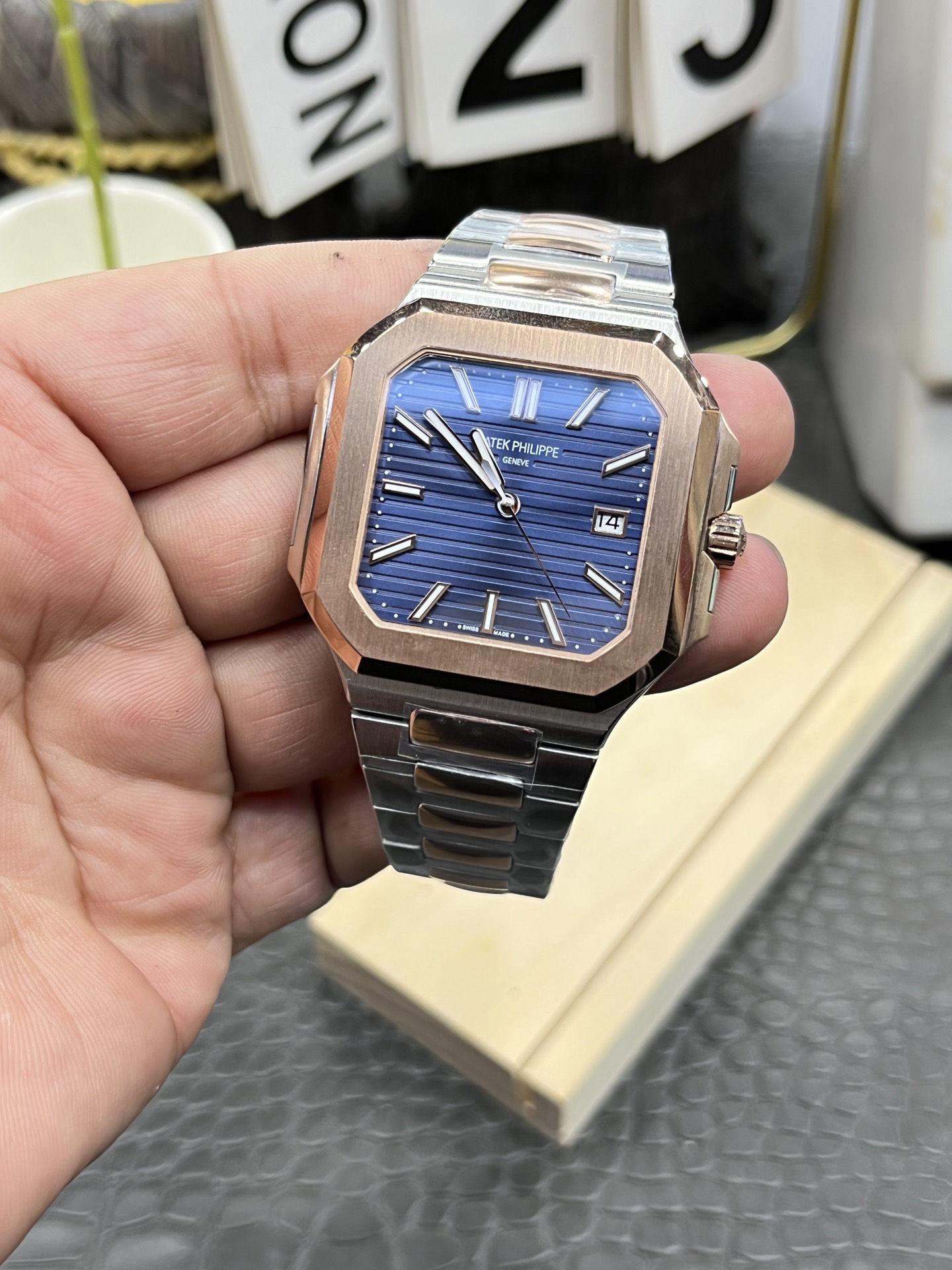 파텍필립 프리미엄 워치 5821 자동 TW 공장 레플리카 44000 Patek Philippe 이미지 2