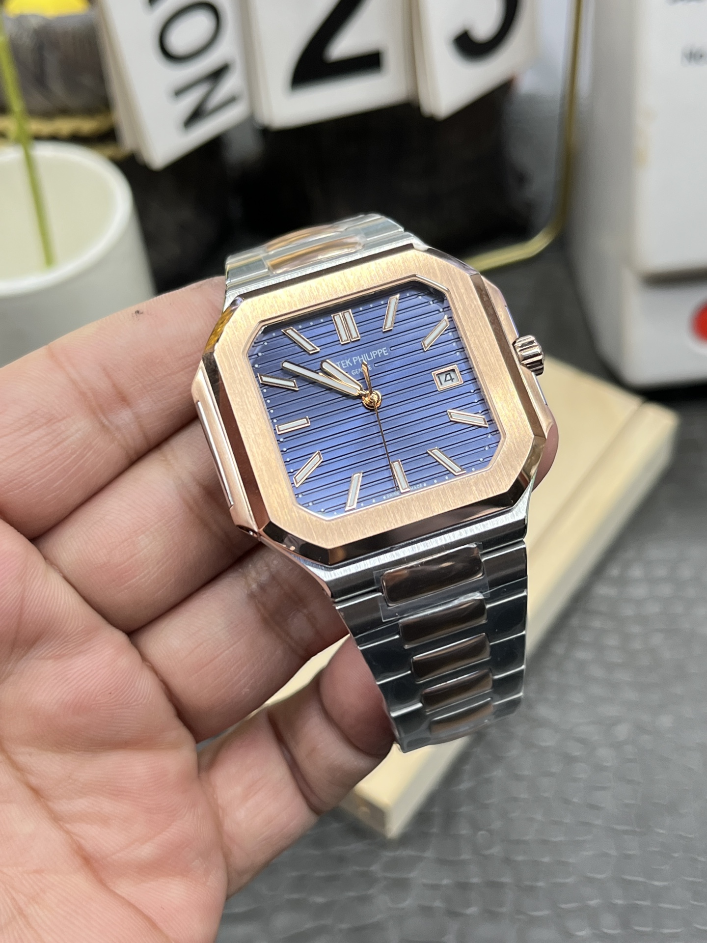 파텍필립 프리미엄 워치 5821 자동 TW 공장 레플리카 44000 Patek Philippe 이미지 5