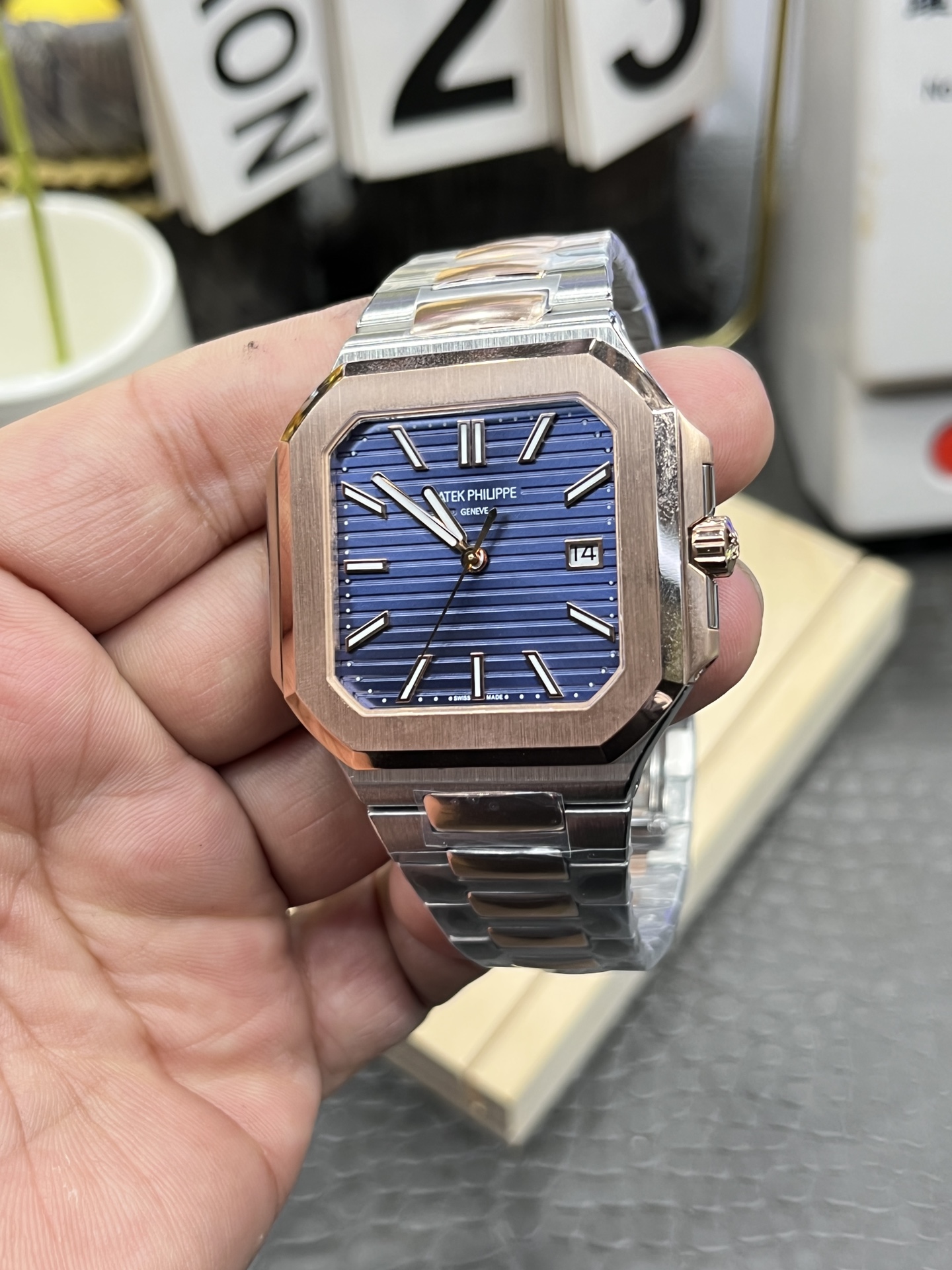 파텍필립 프리미엄 워치 5821 자동 TW 공장 레플리카 44000 Patek Philippe 이미지 6